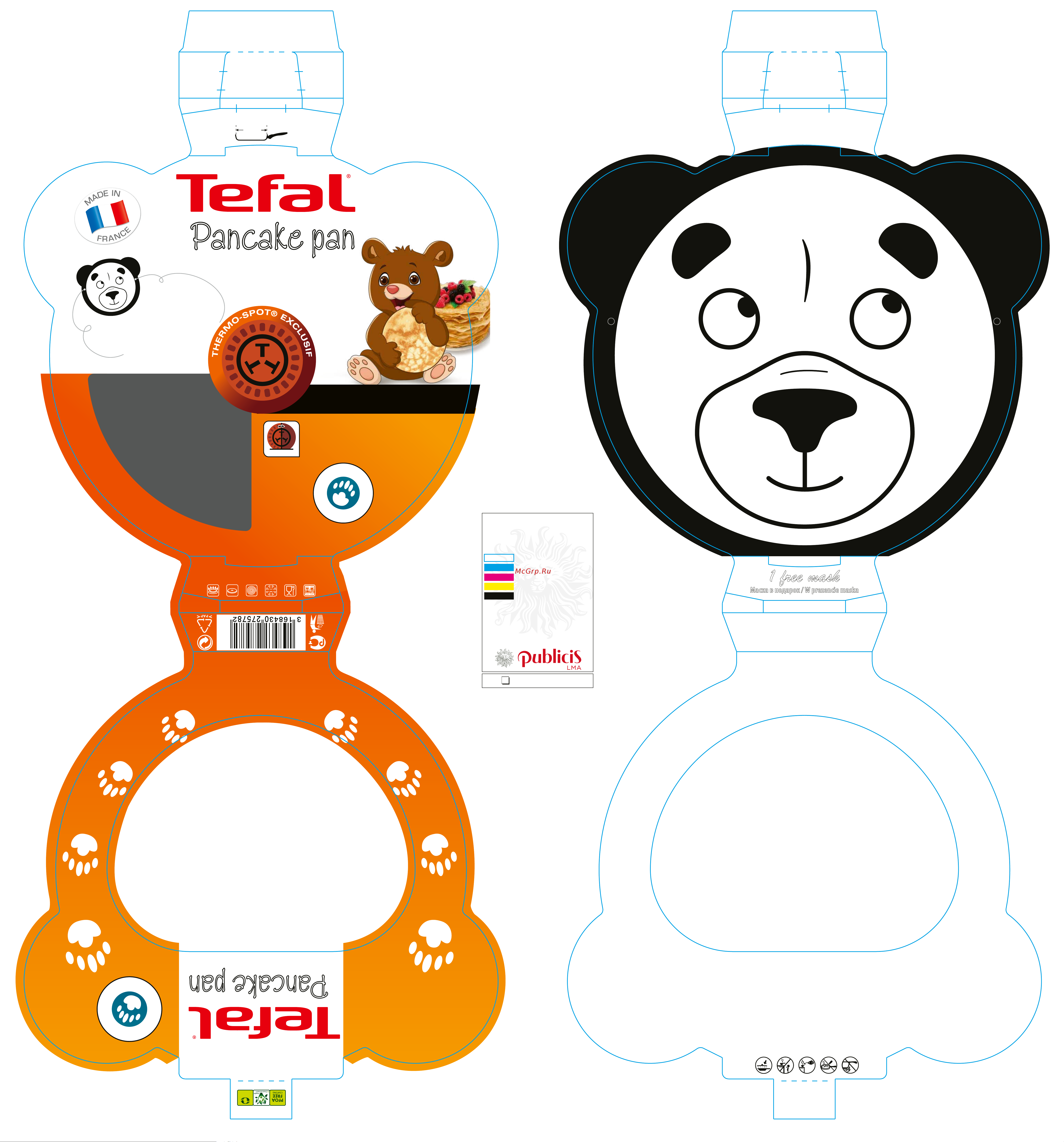 Tefal Медвежонок B3771072 Инструкция по эксплуатации онлайн