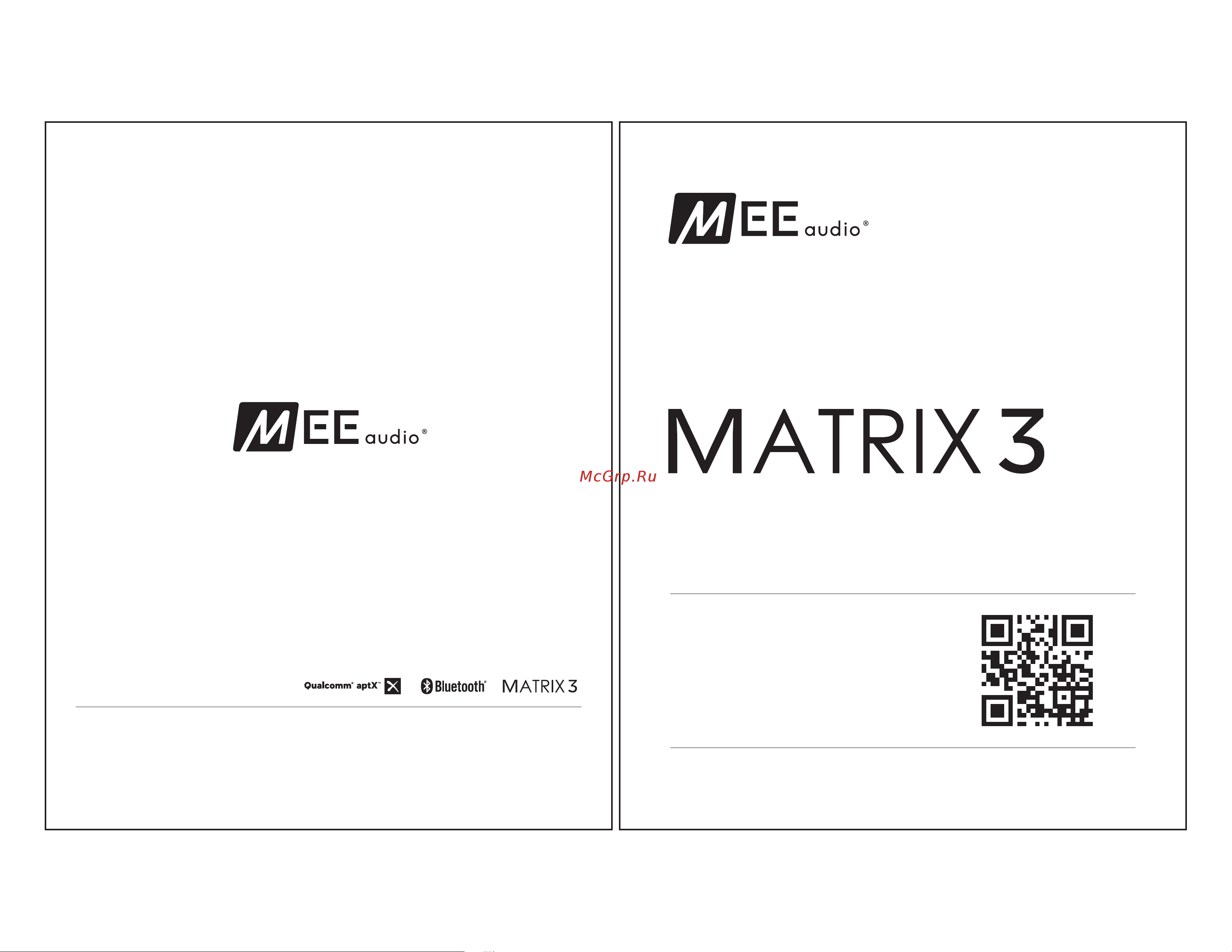 Mee Audio Matrix 3 Low Latency Black Инструкция по эксплуатации онлайн
