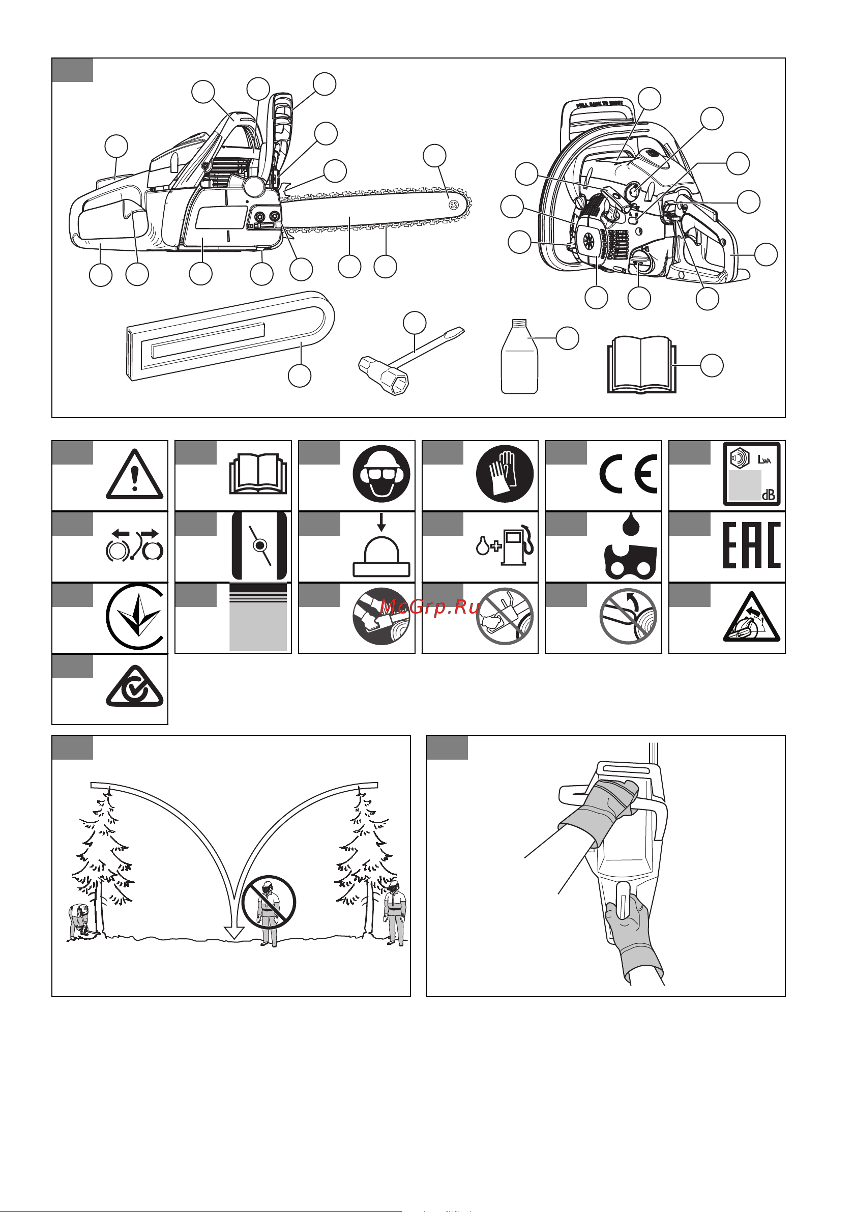 Husqvarna 120 Mark II (16 дюймов) [2/444] 16 17 18 19