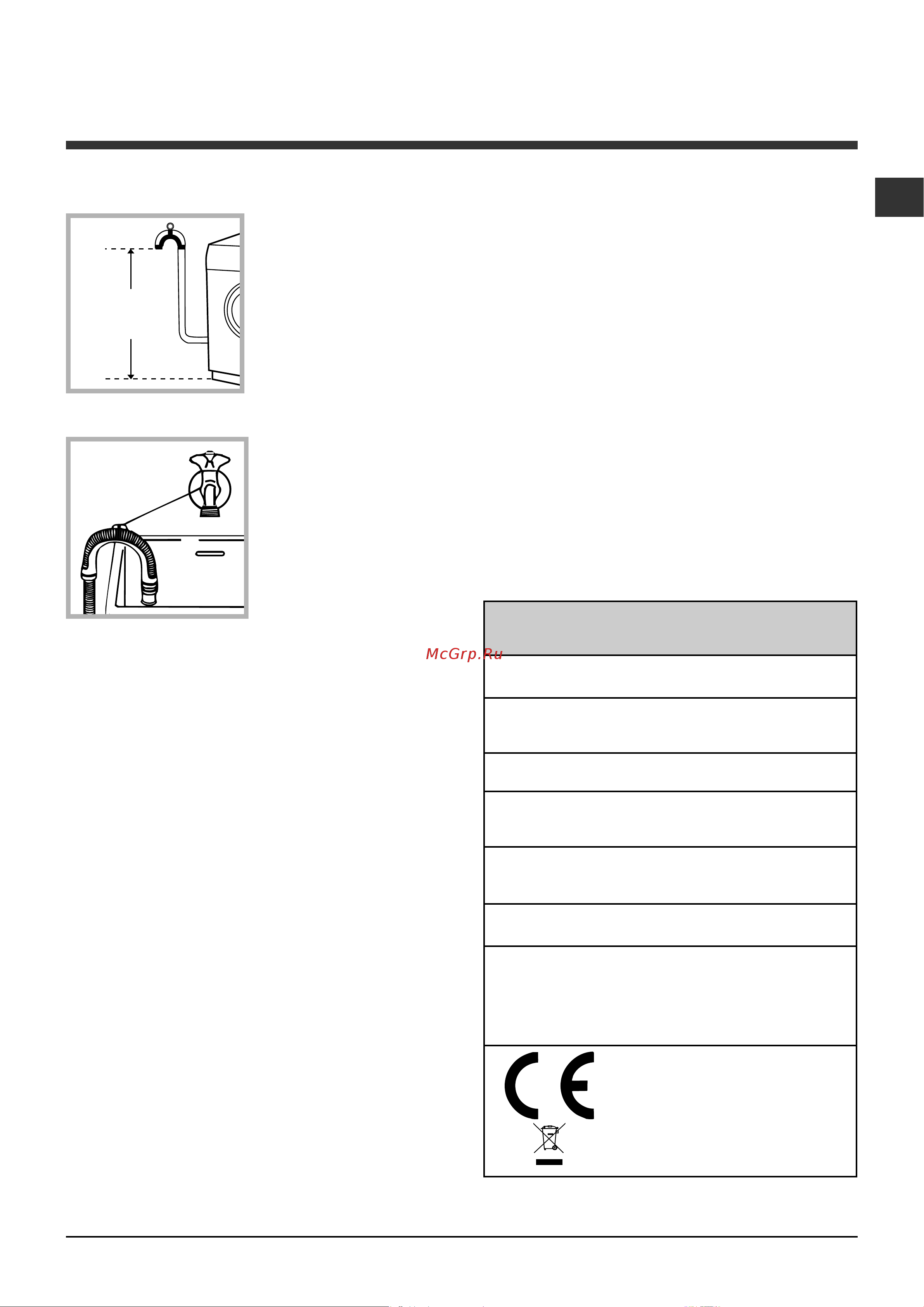 Hotpoint-Ariston WMSF 605 B [15/24] Перший цикл прання