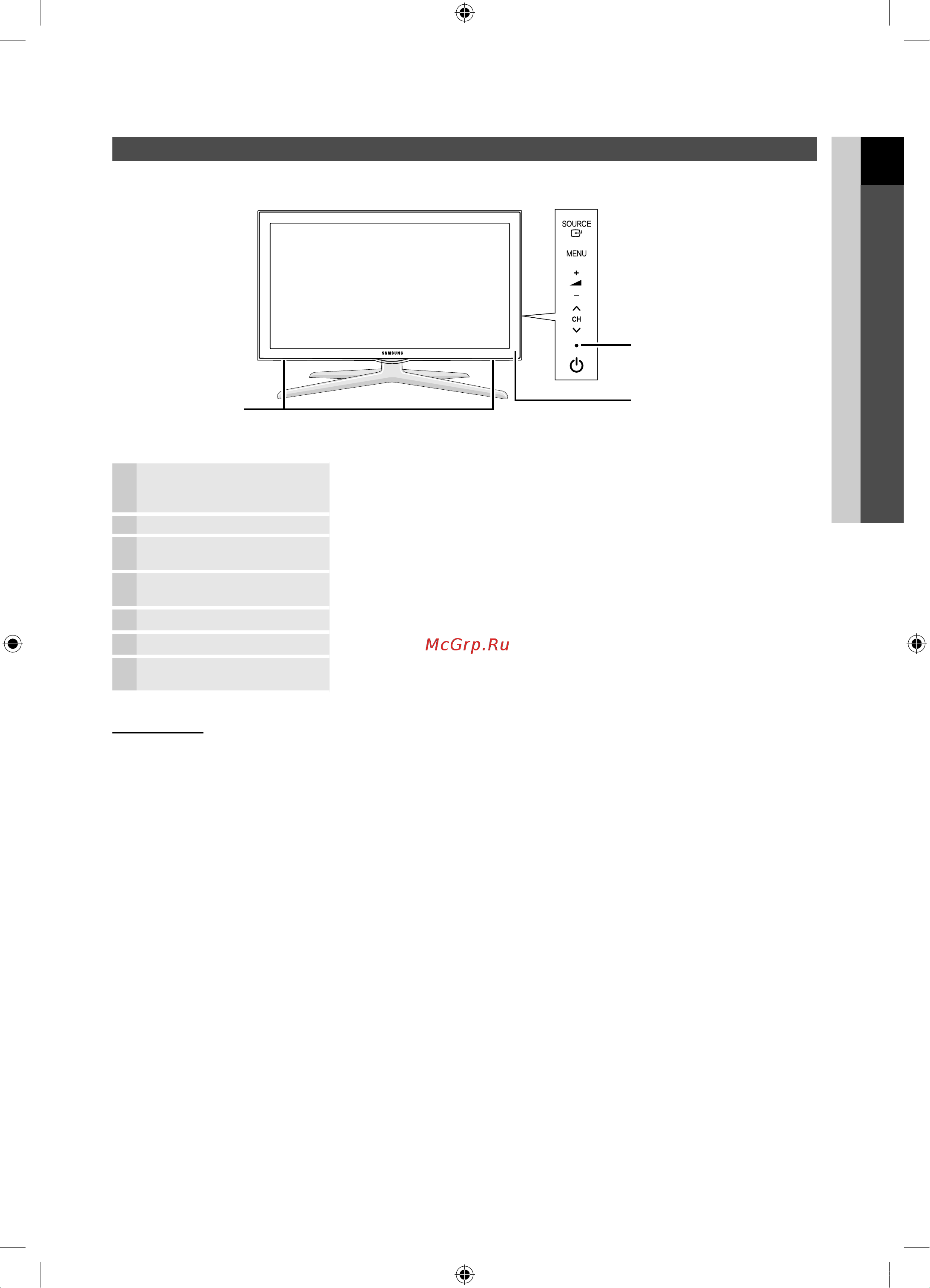 Samsung PS-50 C490 B3W [47/170] Начало работы