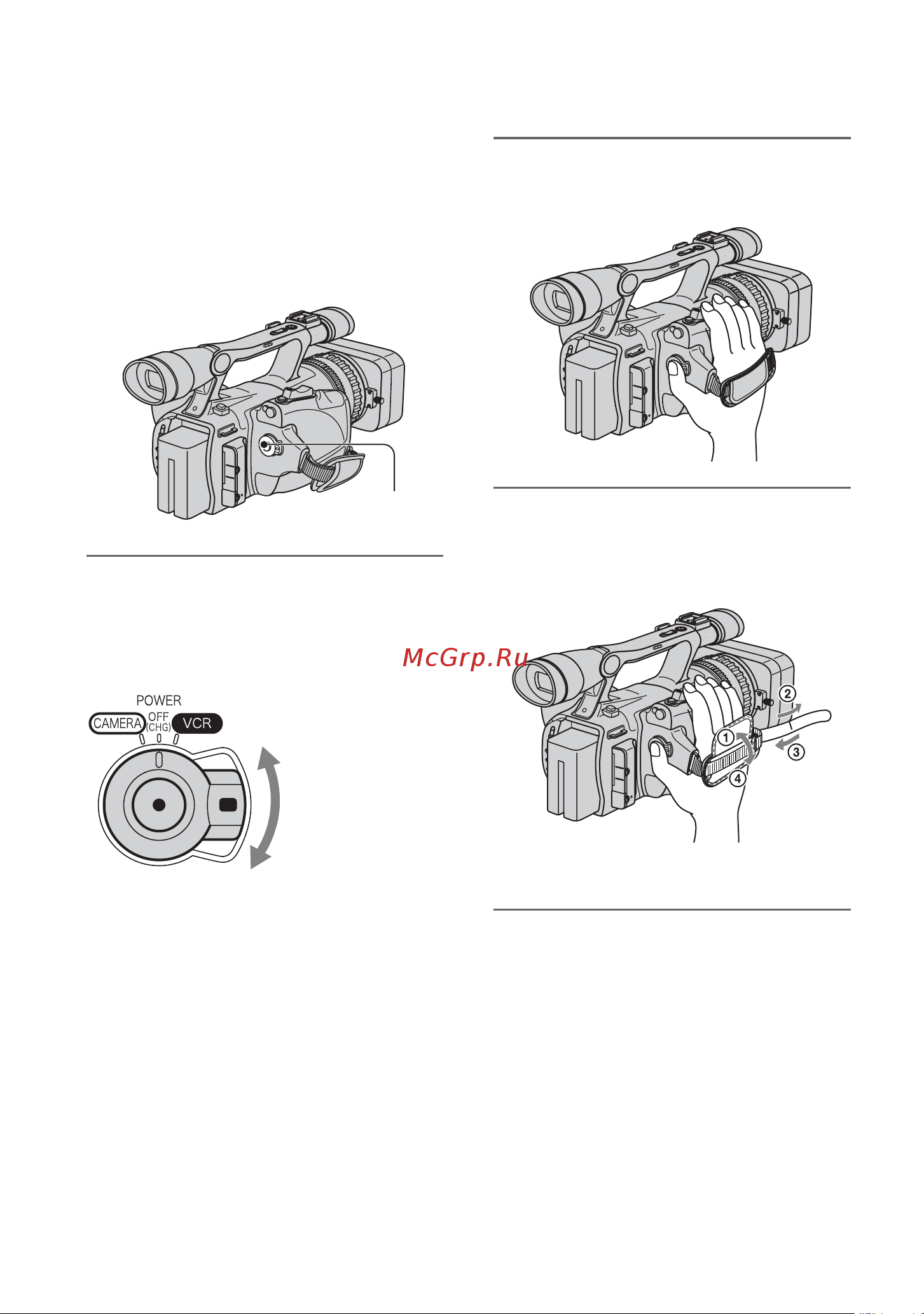 Sony HDR-FX7E [18/139] Отключение питания
