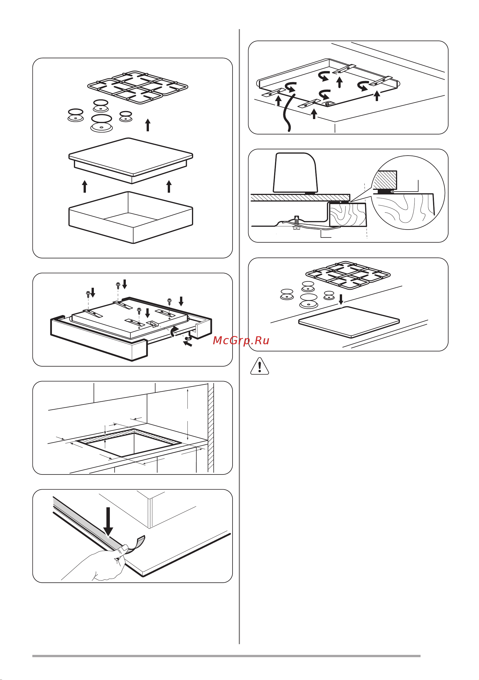 Zanussi ZGO62414BA [15/36] Сборка
