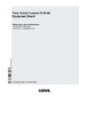 Loewe Equipment Board Floor Stand CID Chrome Silver Руководство по эксплуатации