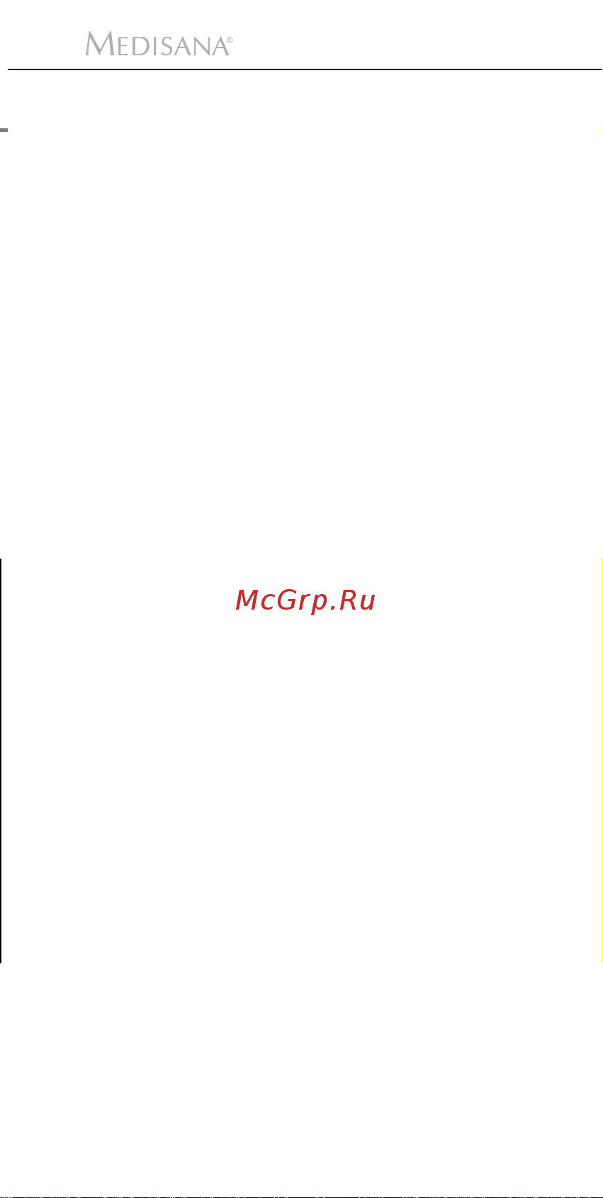 Medisana FTN [2/17] Cz hu pl tr n