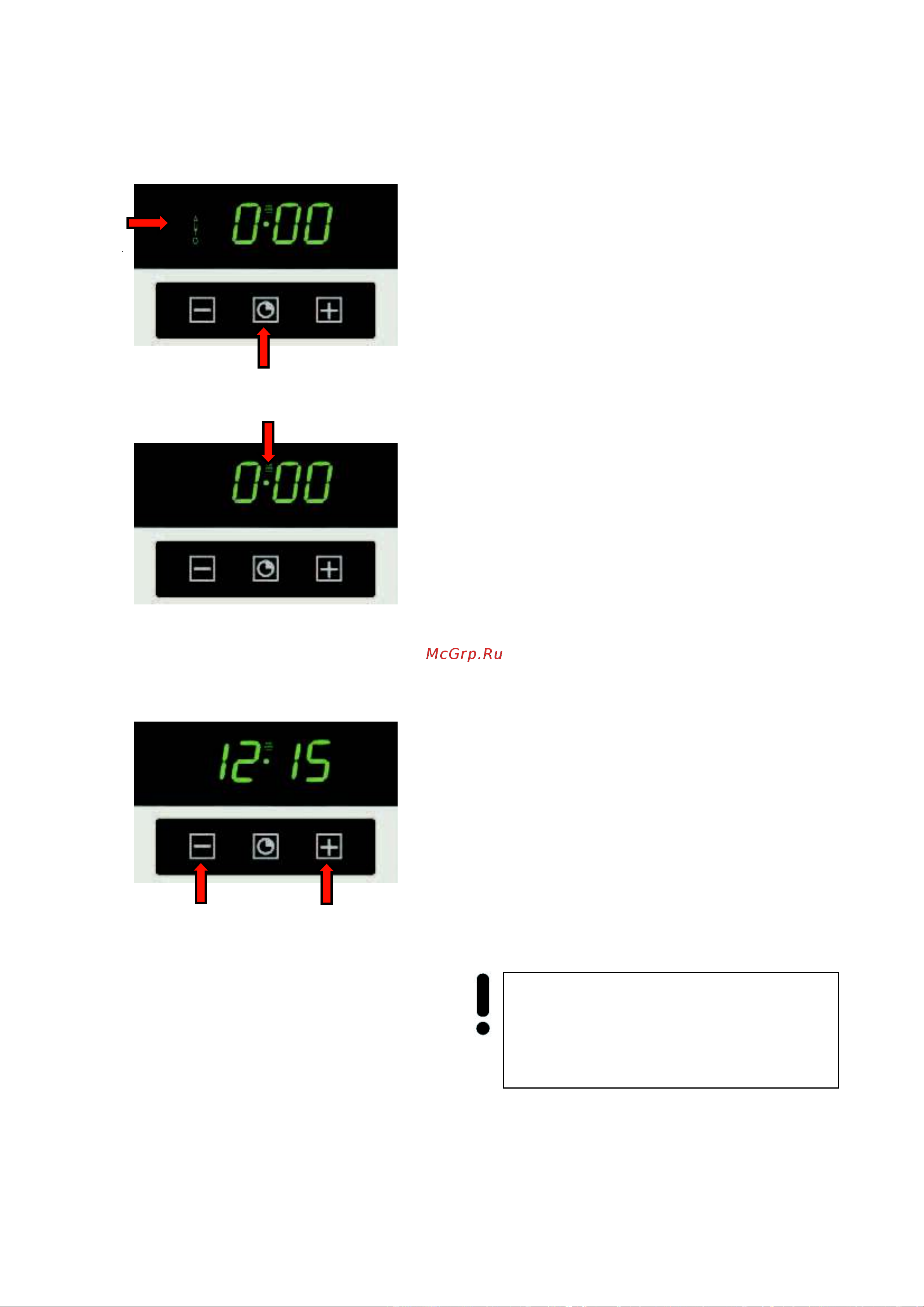 Kaiser HGG 61532 R [42/84] Electronic sensor timer touch control