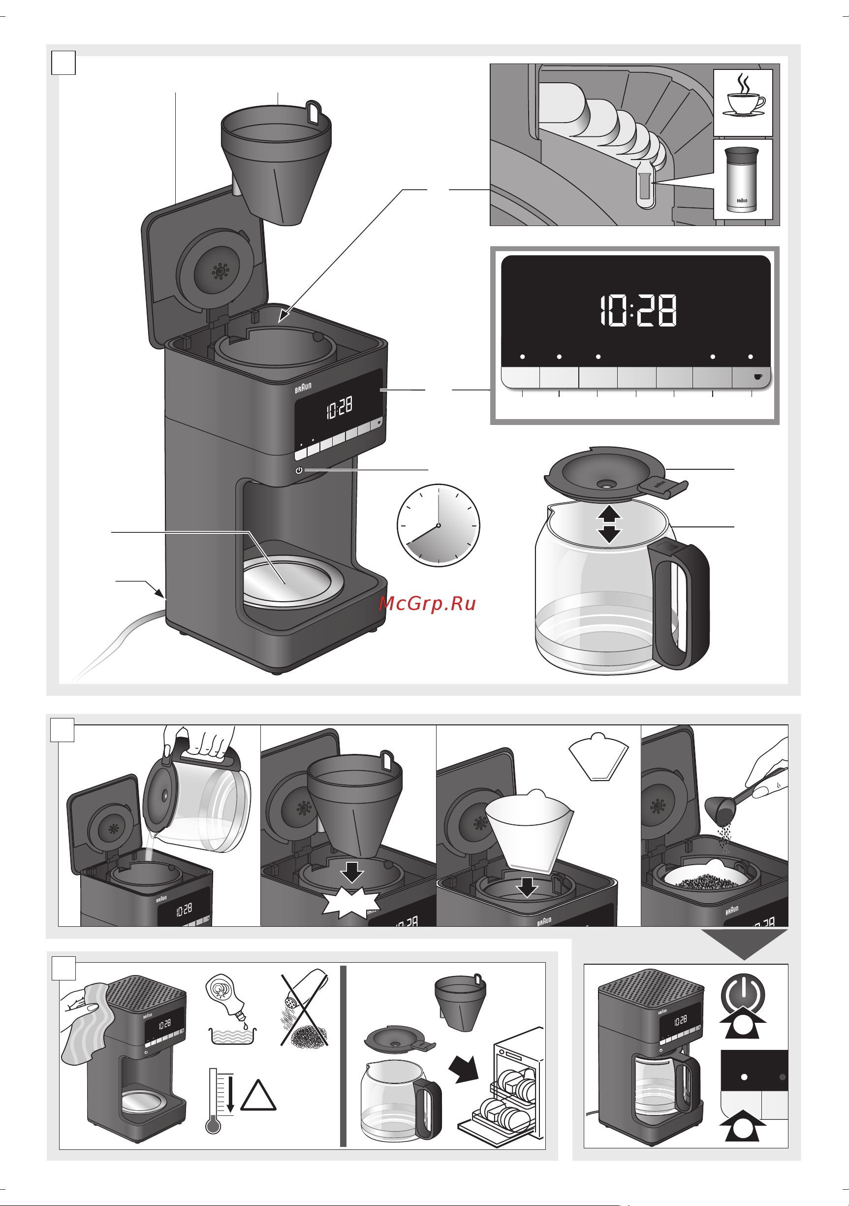 Braun KF7120 Руководство по эксплуатации онлайн