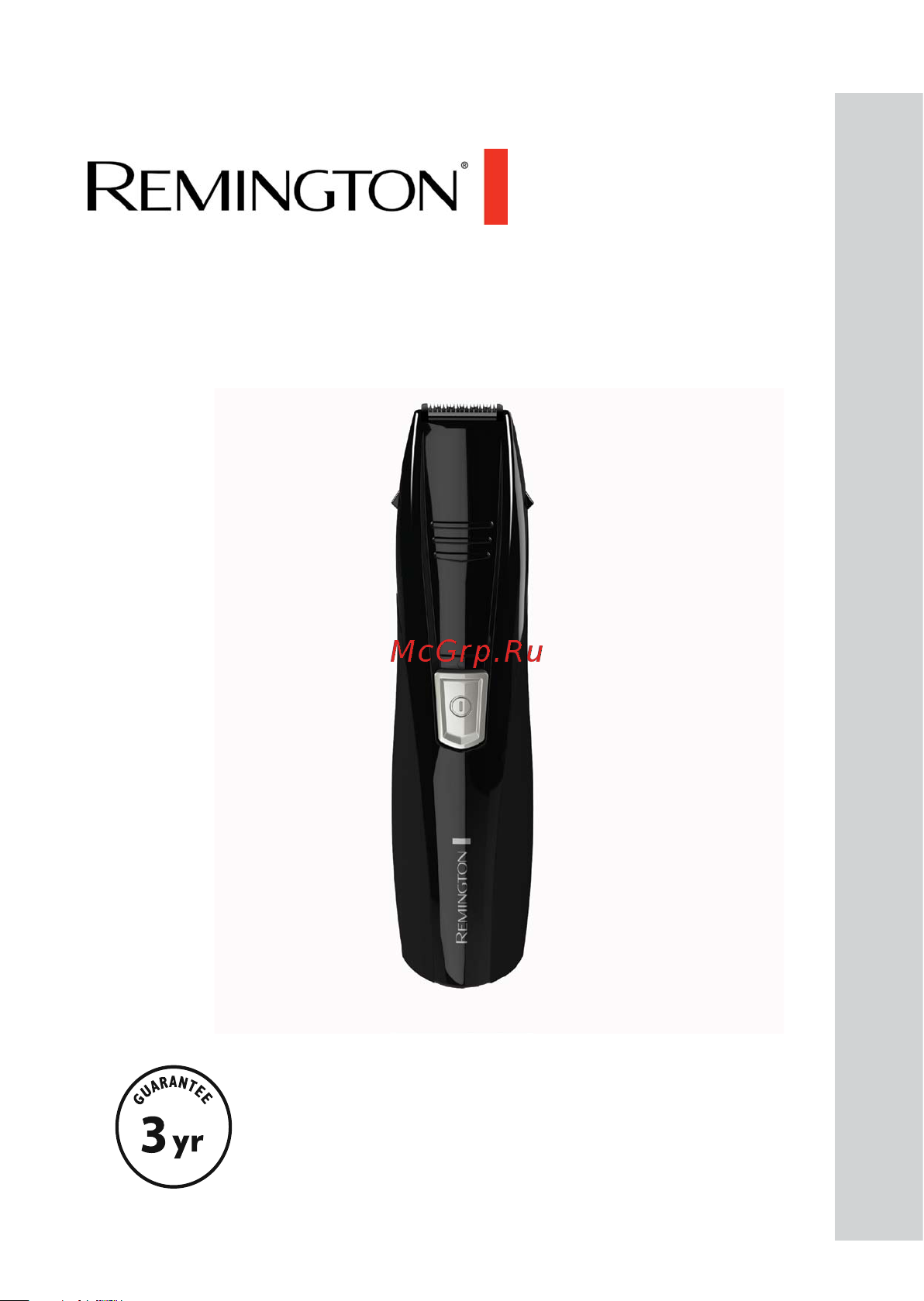Remington PG180 Руководство по эксплуатации онлайн