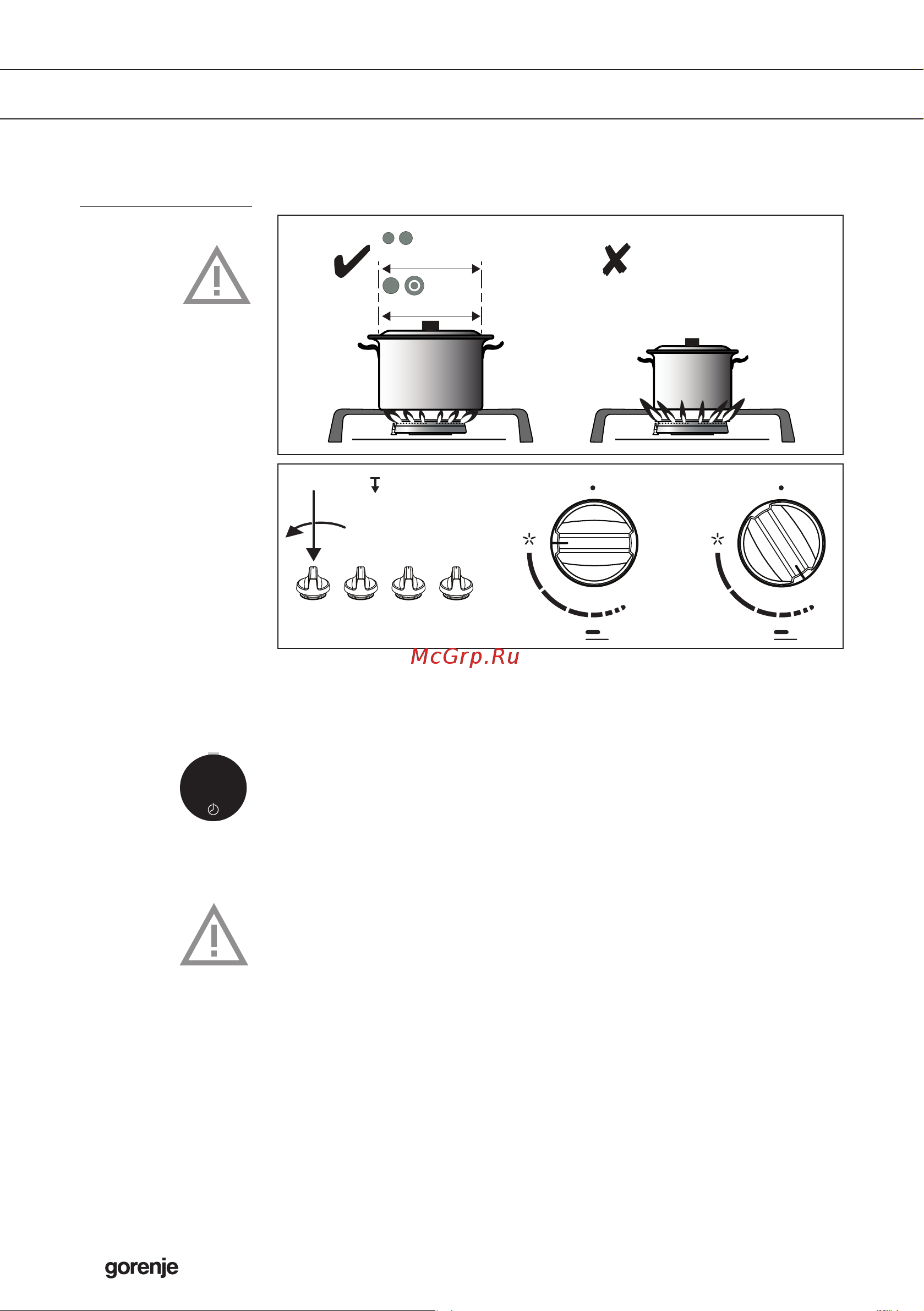 Gorenje G641SYW [12/28] Руководство по эксплуатации