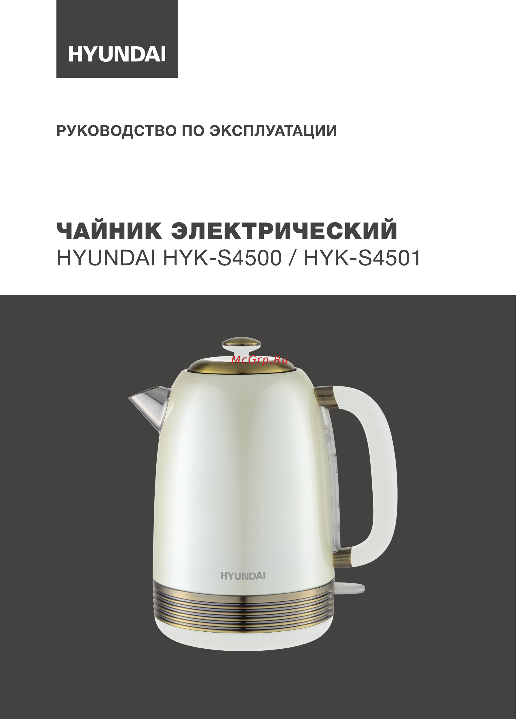 Hyundai HYK-S4501 Руководство по эксплуатации онлайн
