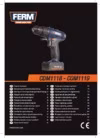 FERM CDM1119 Руководство по эксплуатации