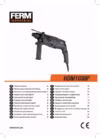 FERM HDM1038P Руководство по эксплуатации