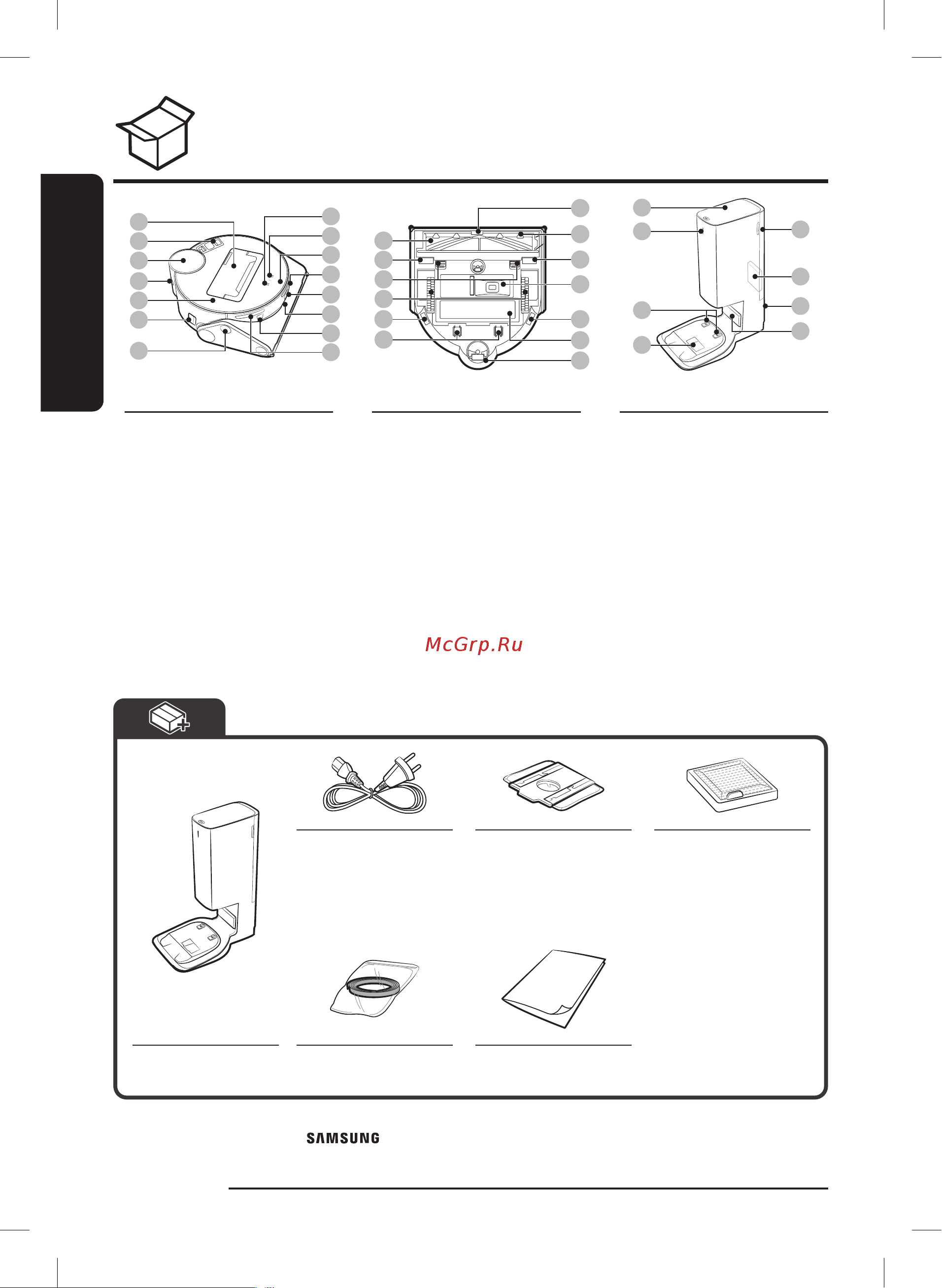 Samsung Jet Bot AI + (VR50T95735W) [63/81] Tepasi