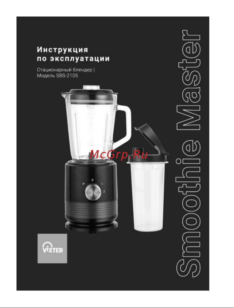 Vixter SBS-2105 Руководство по эксплуатации онлайн