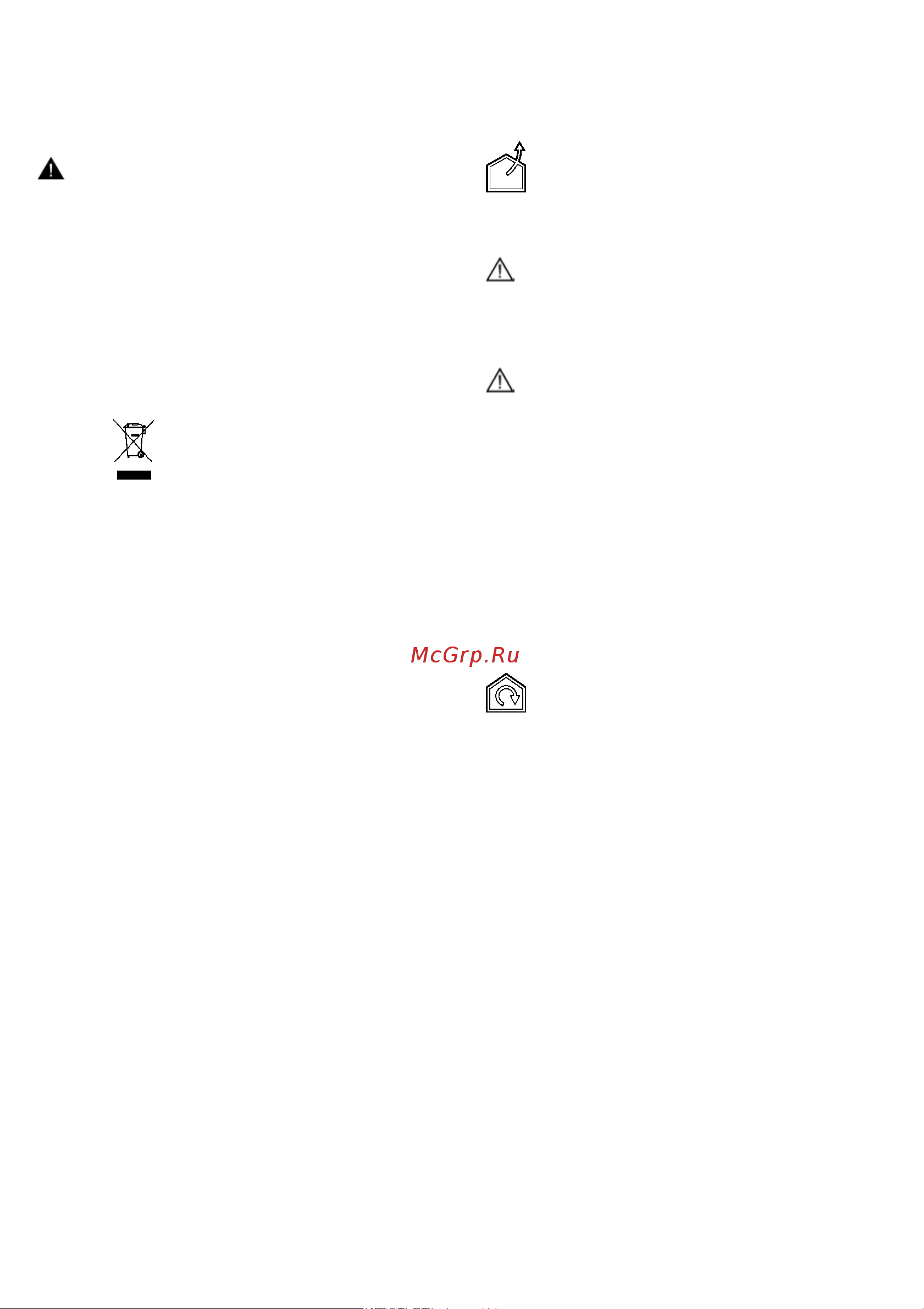 Elica PLAT WH/F/55 [8/124] Attenzione
