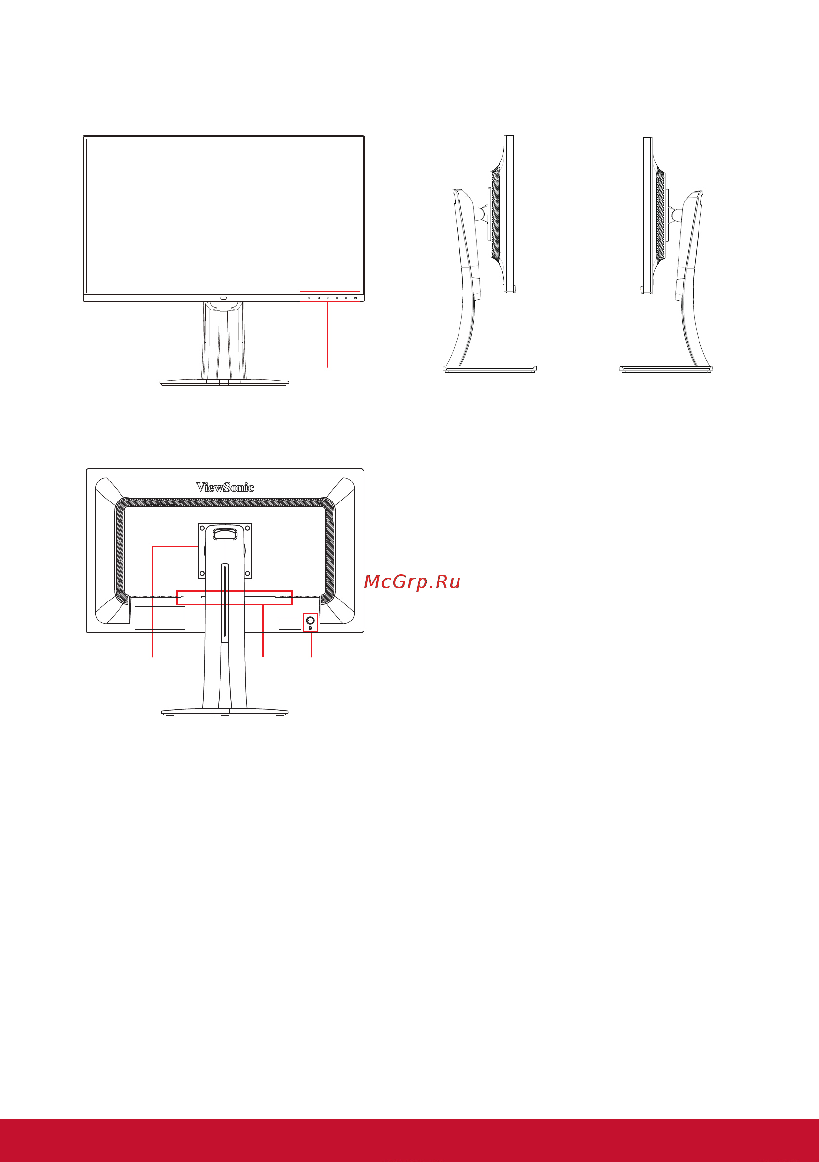 Viewsonic VP2785-4K [10/96] 2 внешний вид монитора
