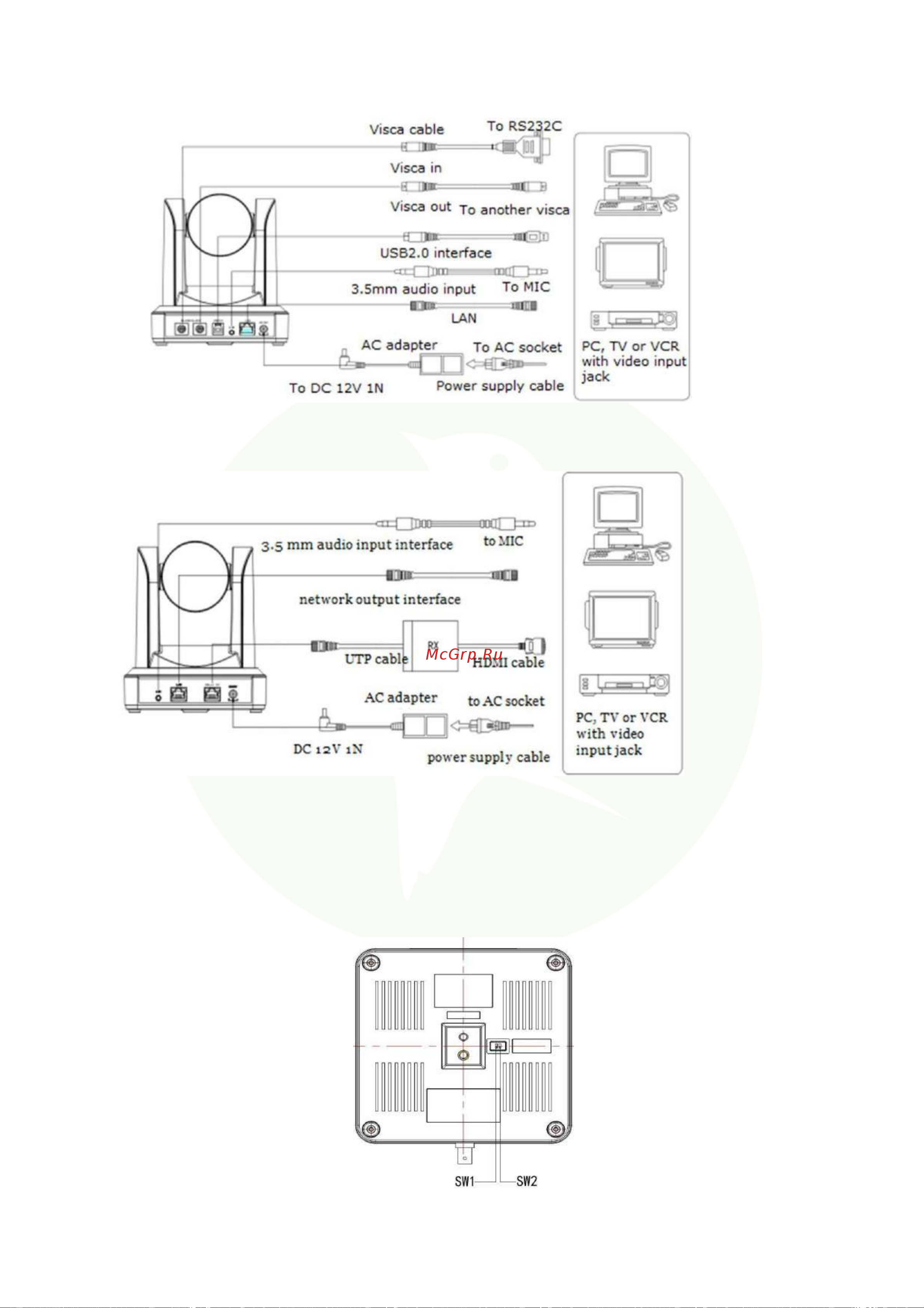 Clevermic 1011HDB-20 POE [16/48] Нижние dip переключатели