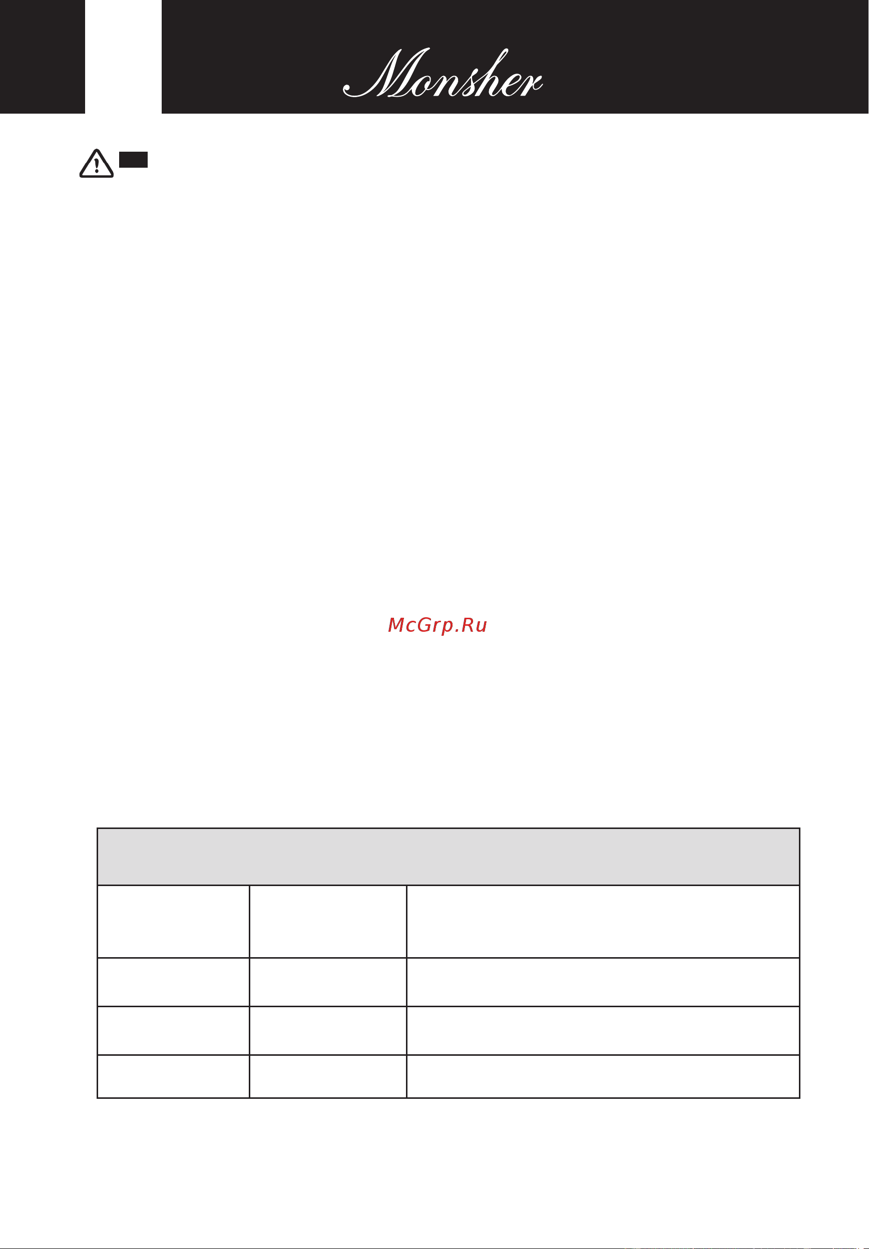 Monsher LAUTREC 60 Blanc Verre [20/40] Section 5 helpful information
