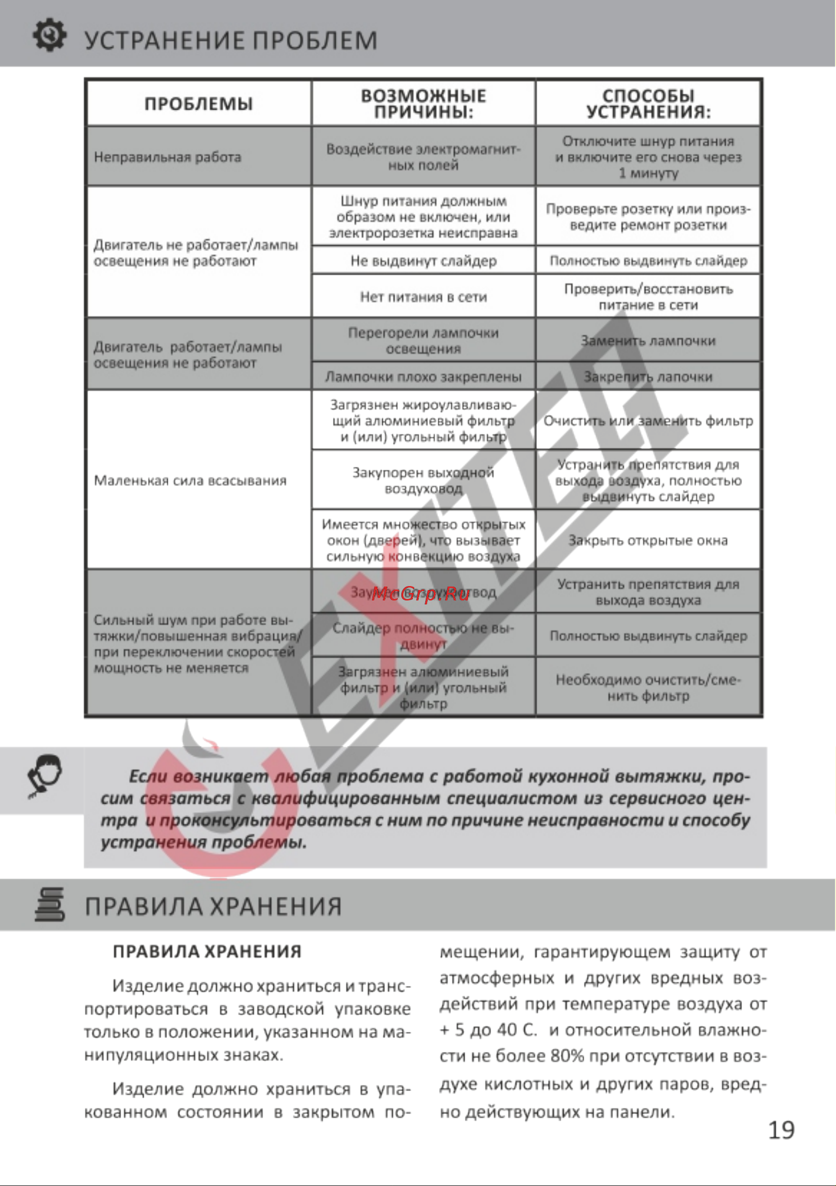 EXITEQ EX-1136 нержавеющая сталь [21/22] Страница 21