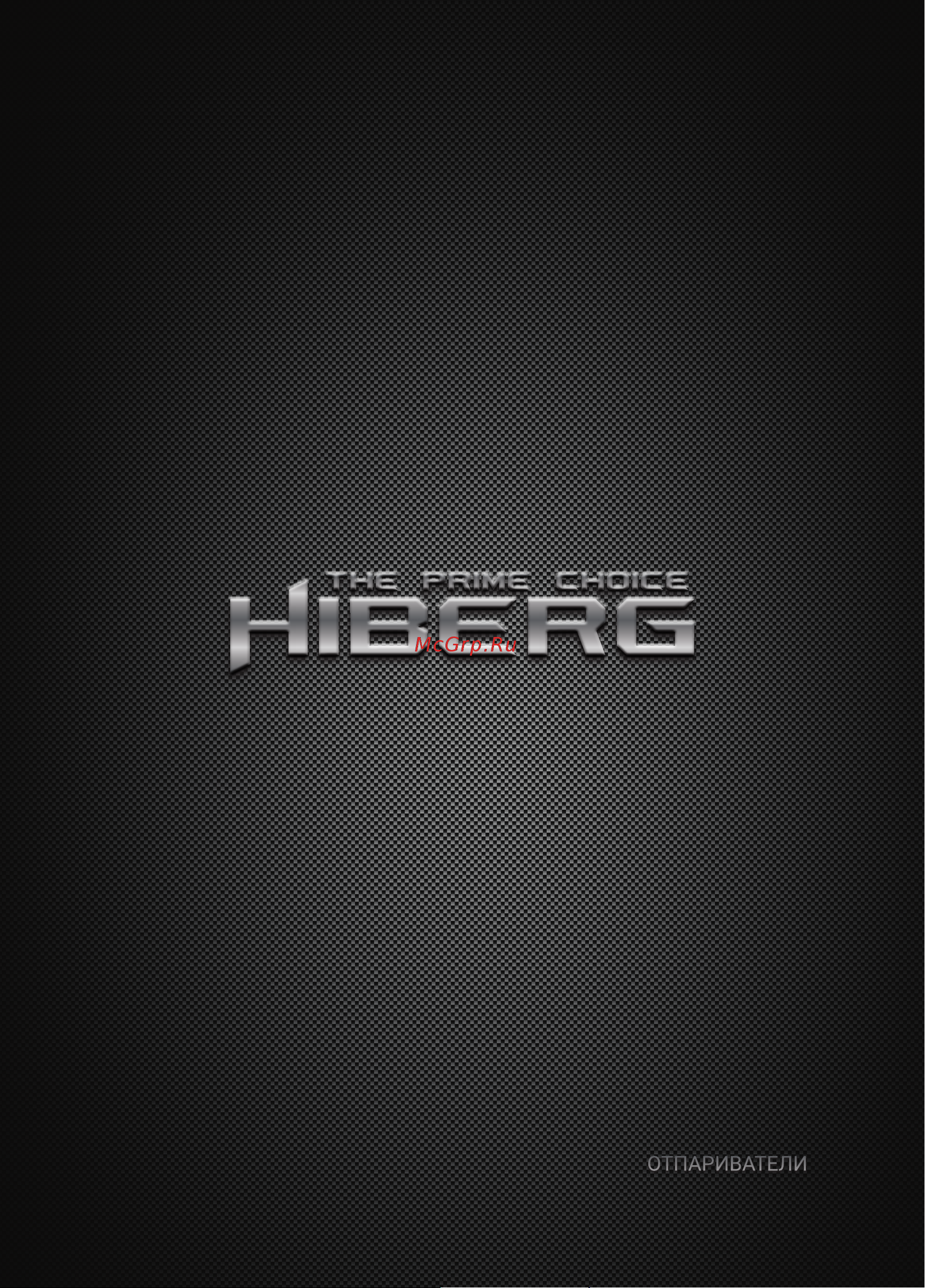 Hiberg GS-5000 серебристый Инструкция по эксплуатации онлайн