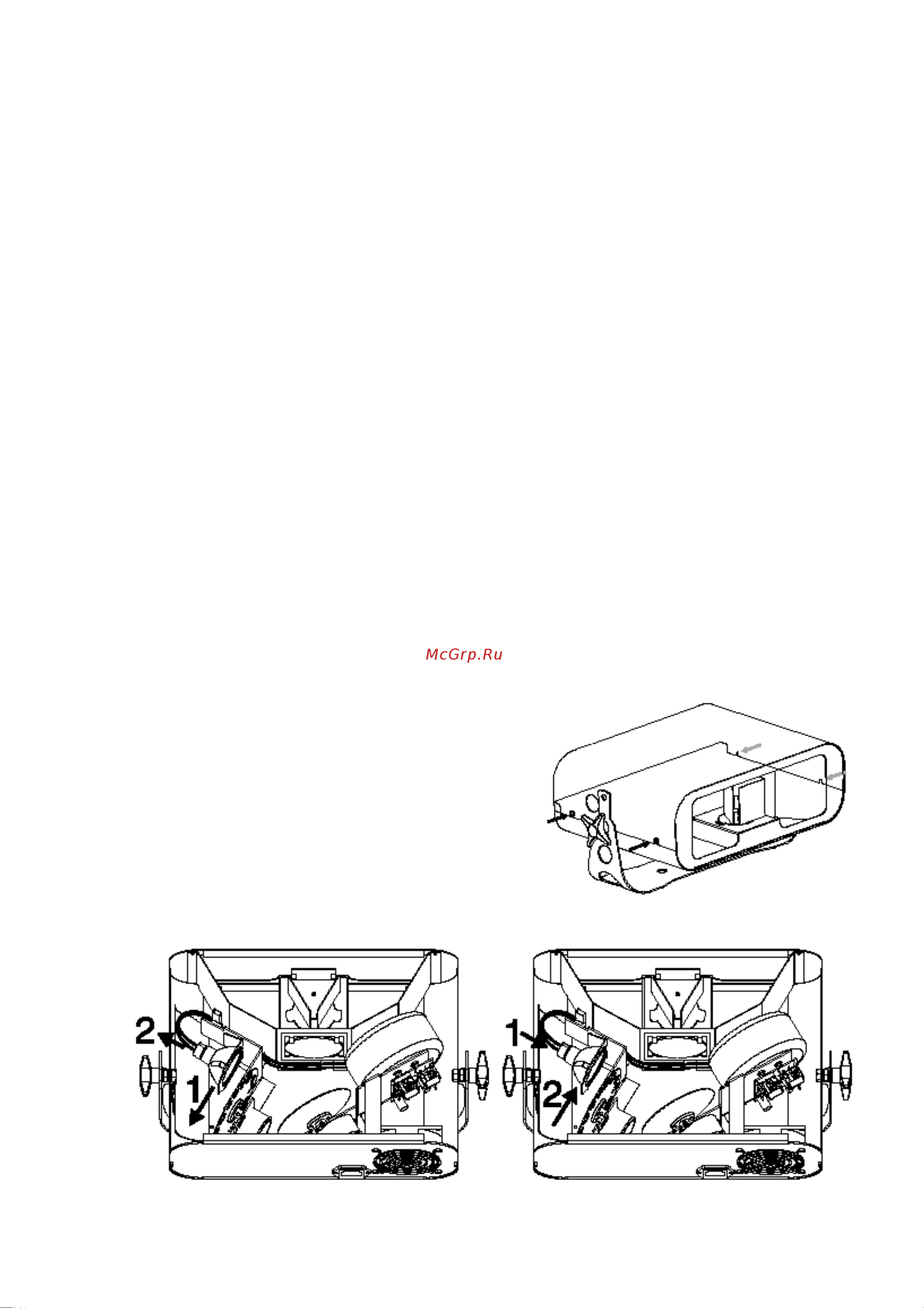 Martin Pro Raptor [3/7] Установка лампы в raptor