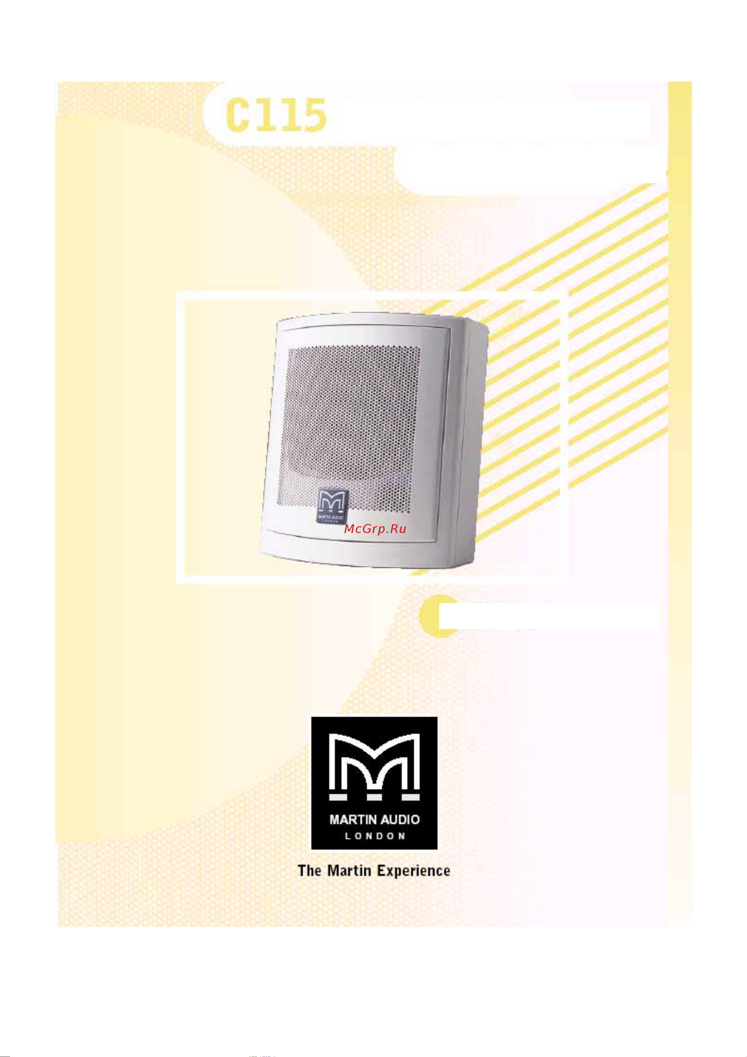 Martin Pro Audio C115 [7/7] Громкоговоритель