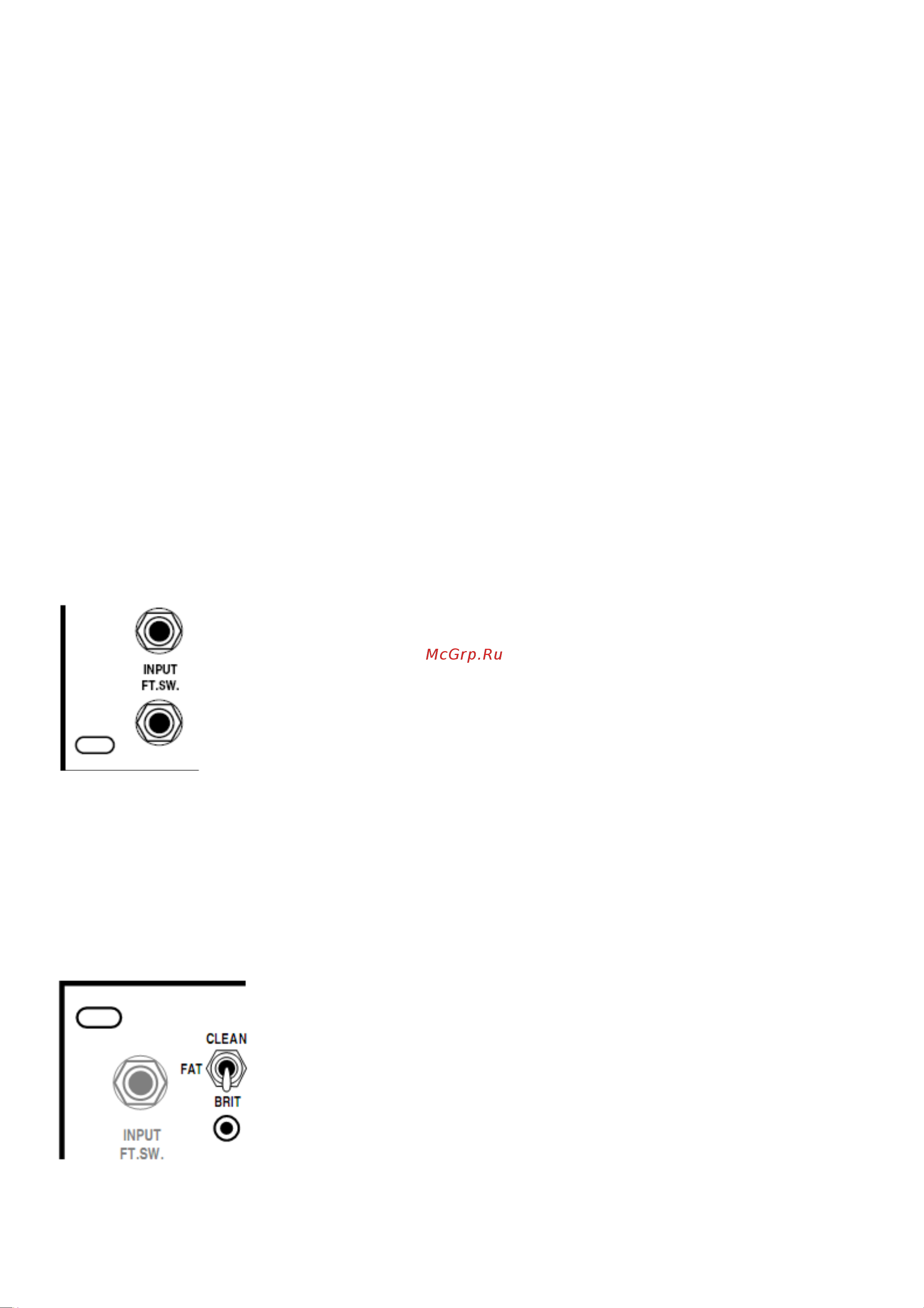 Mesa Boogie Rectifier Recording Preamp [9/44] Вход ножной переключатель