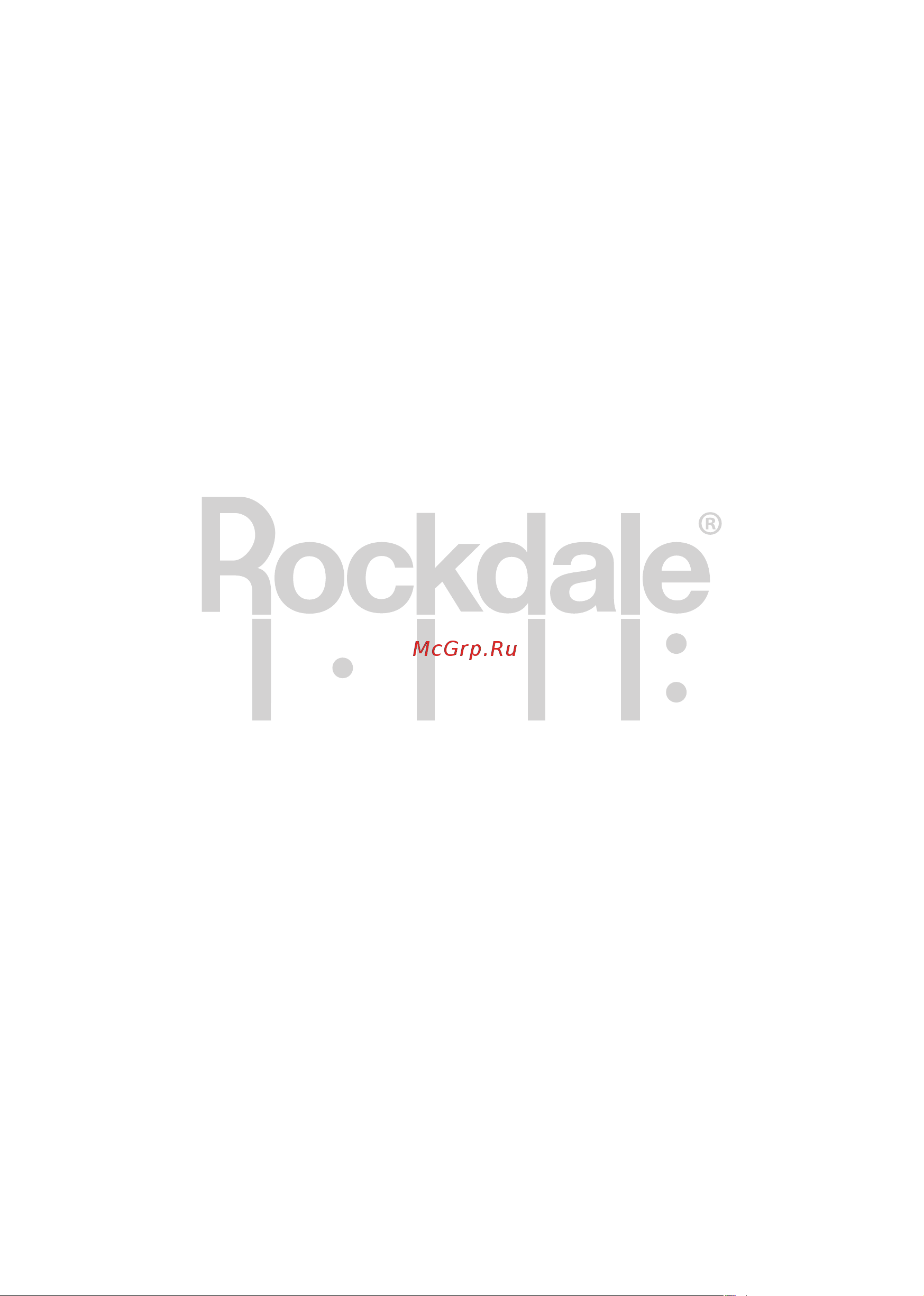 Rockdale KEYS RHK-200 Инструкция по эксплуатации онлайн [2/12] 656219
