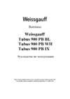 Weissgauff TUBUS 900 PB WH Инструкция по эксплуатации