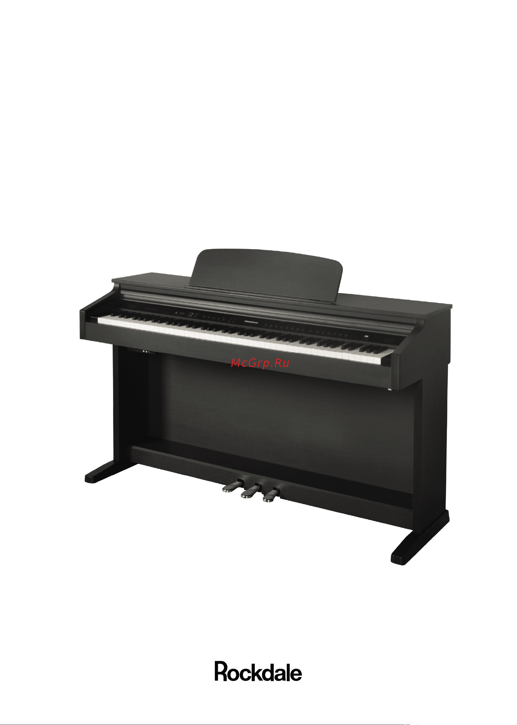 Rockdale KEYS RDP-7088 ROSEWOOD Инструкция по эксплуатации онлайн