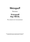 Weissgauff Pipe 900 BL Инструкция по эксплуатации