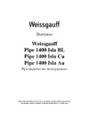 Weissgauff Pipe 1400 Isla BL Инструкция по эксплуатации