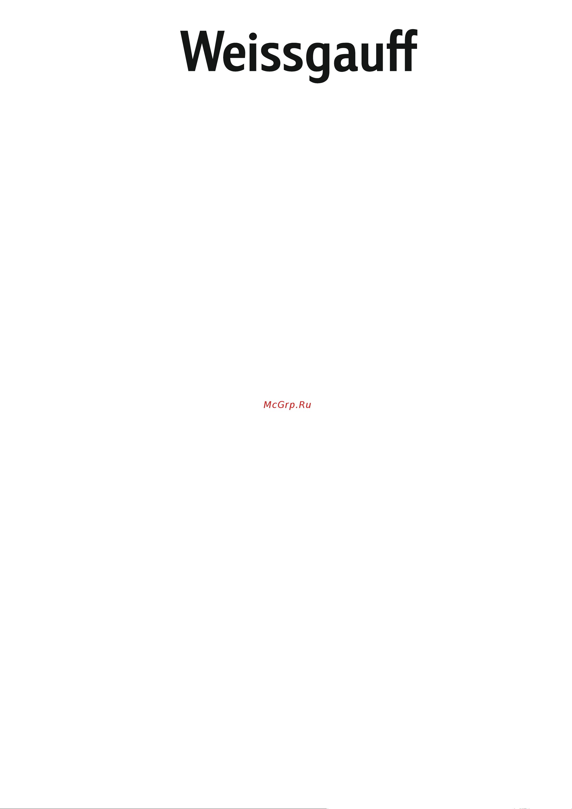 Weissgauff WGH 5035 TOUCH WHITE GLASS Инструкция по эксплуатации онлайн
