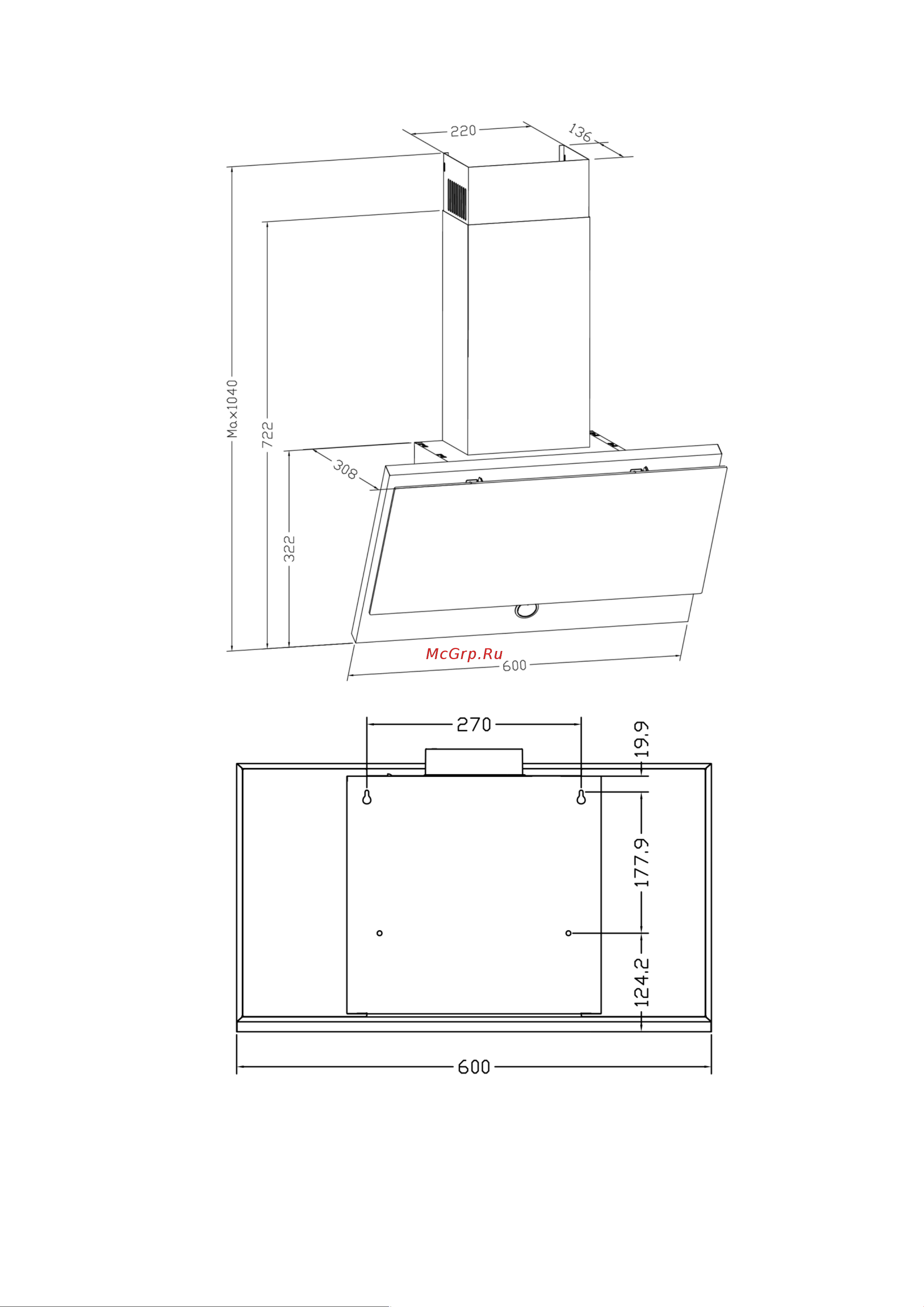 Weissgauff Ita 60 PP BL Инструкция по эксплуатации онлайн [5/12] 656350