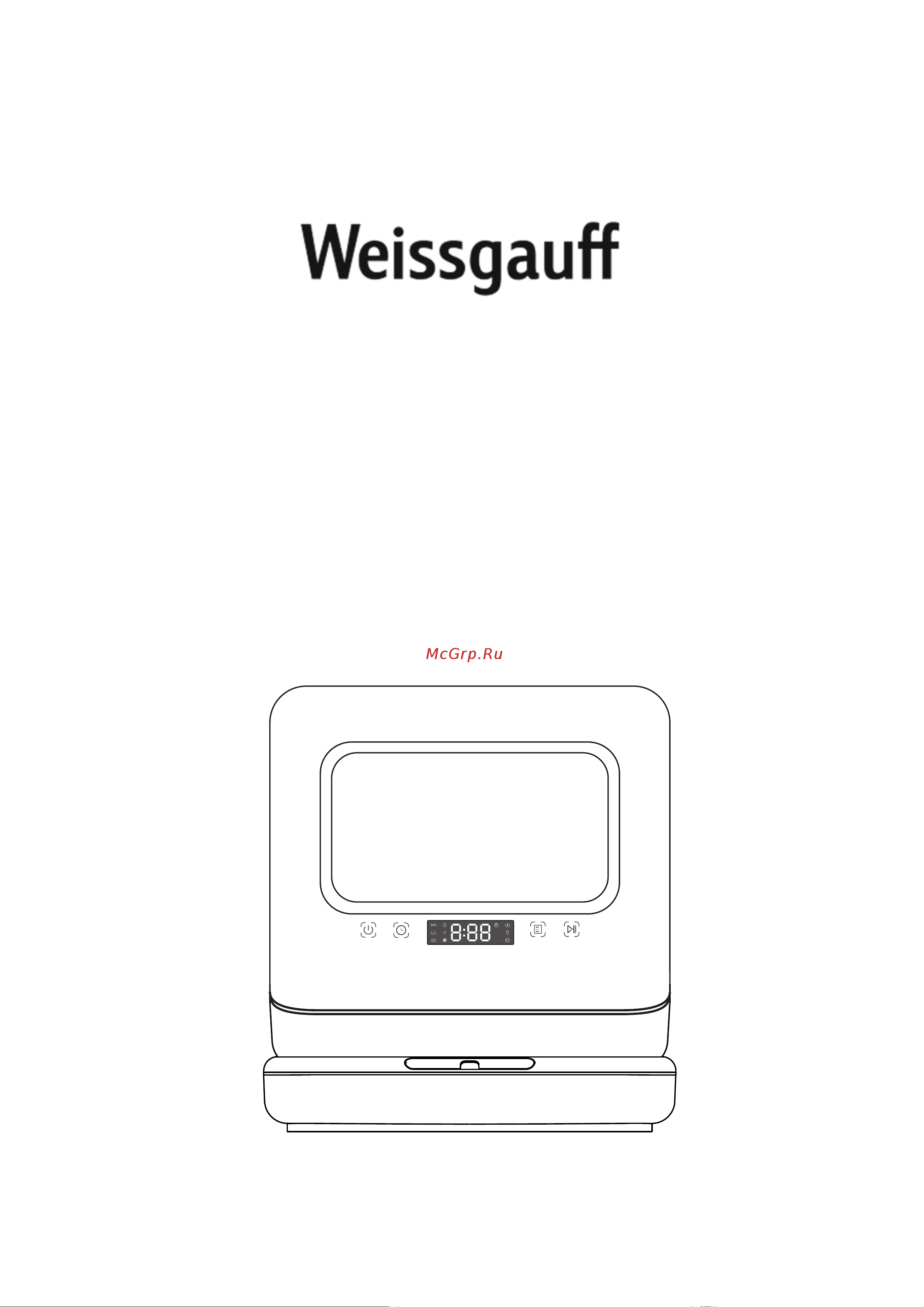 Weissgauff TDW 4036 D Инструкция по эксплуатации онлайн