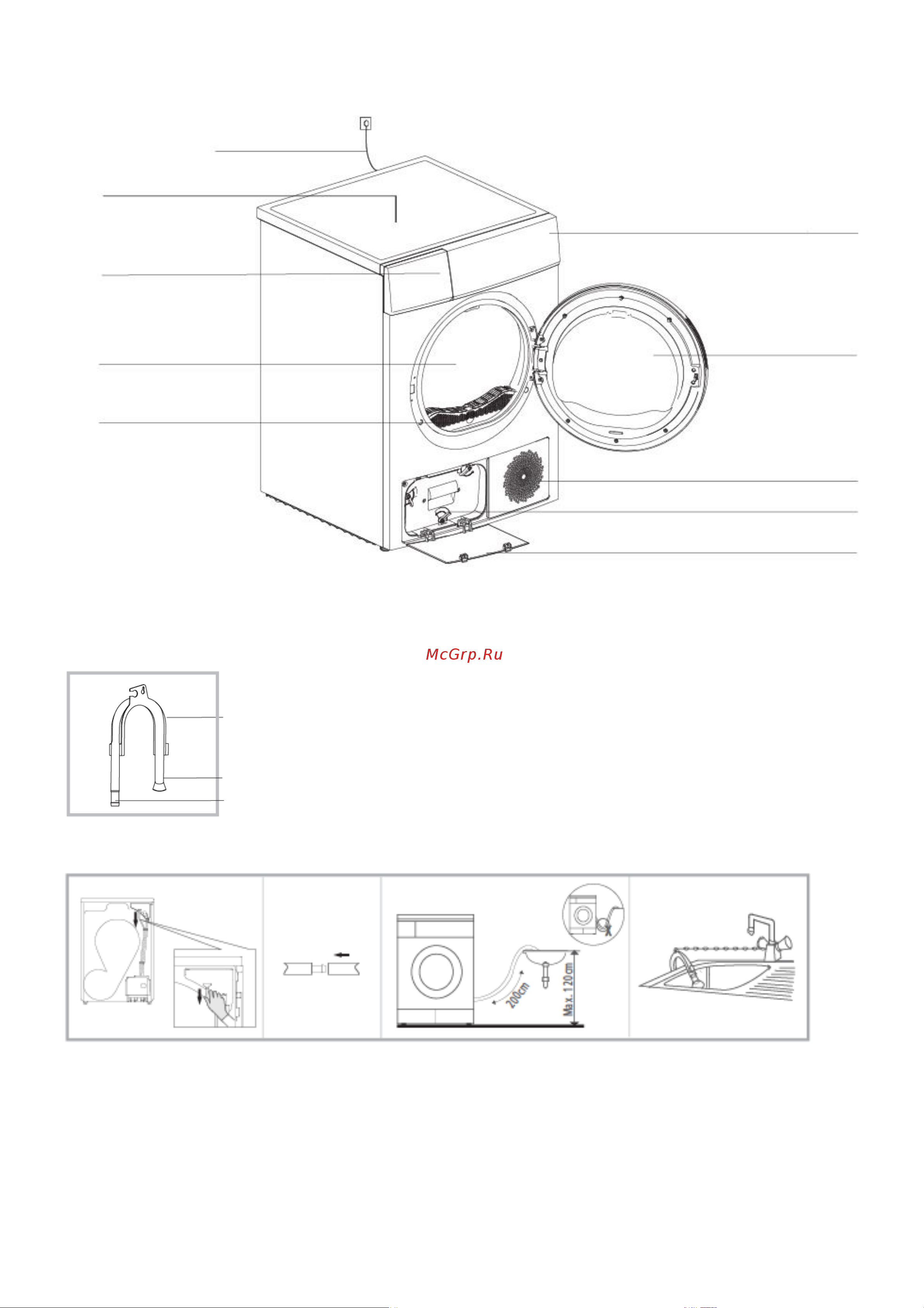 Weissgauff WD 6147 DC Inverter Heat Pump [6/22] Установка описание устройства