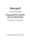 Weissgauff WD 6148 DC Inverter Heat Pump Инструкция по эксплуатации