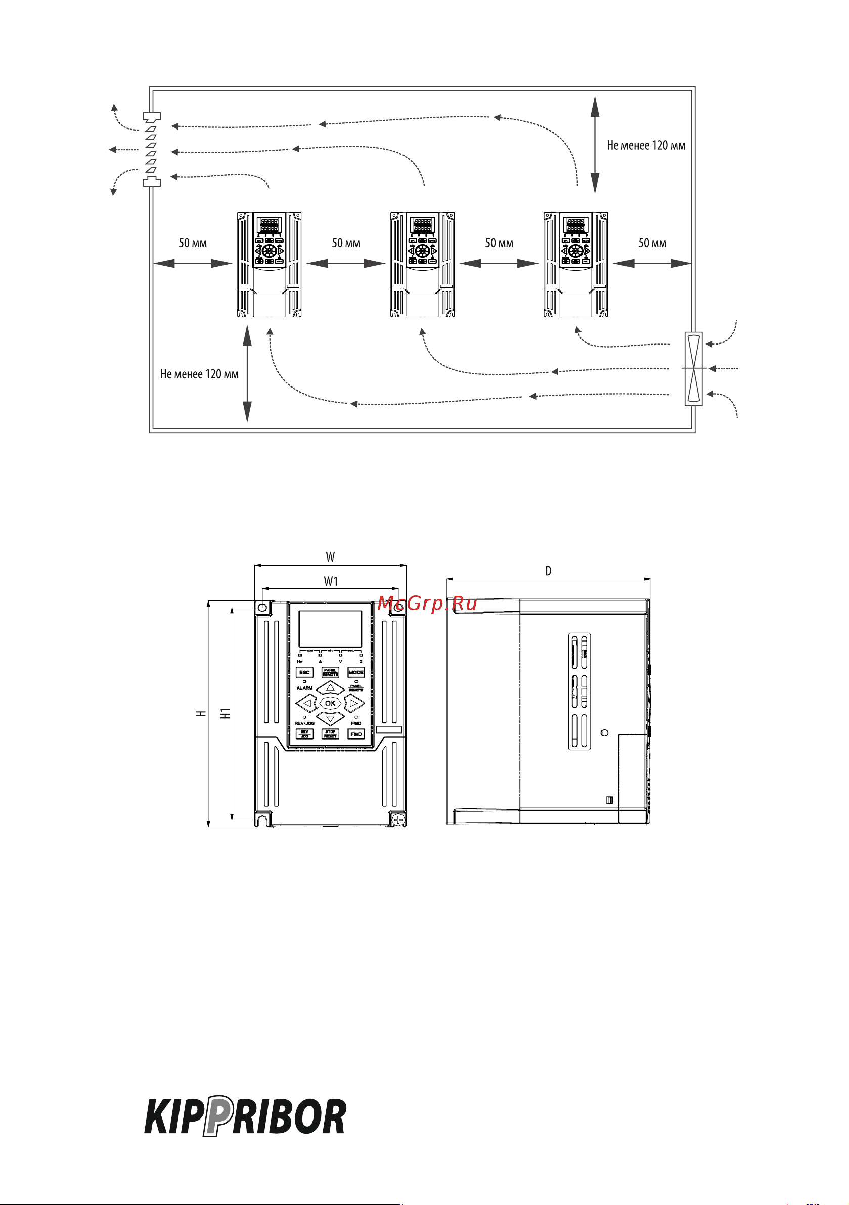 Kippribor AFD-E011.43B [28/331] Габаритные_размеры_и_вес