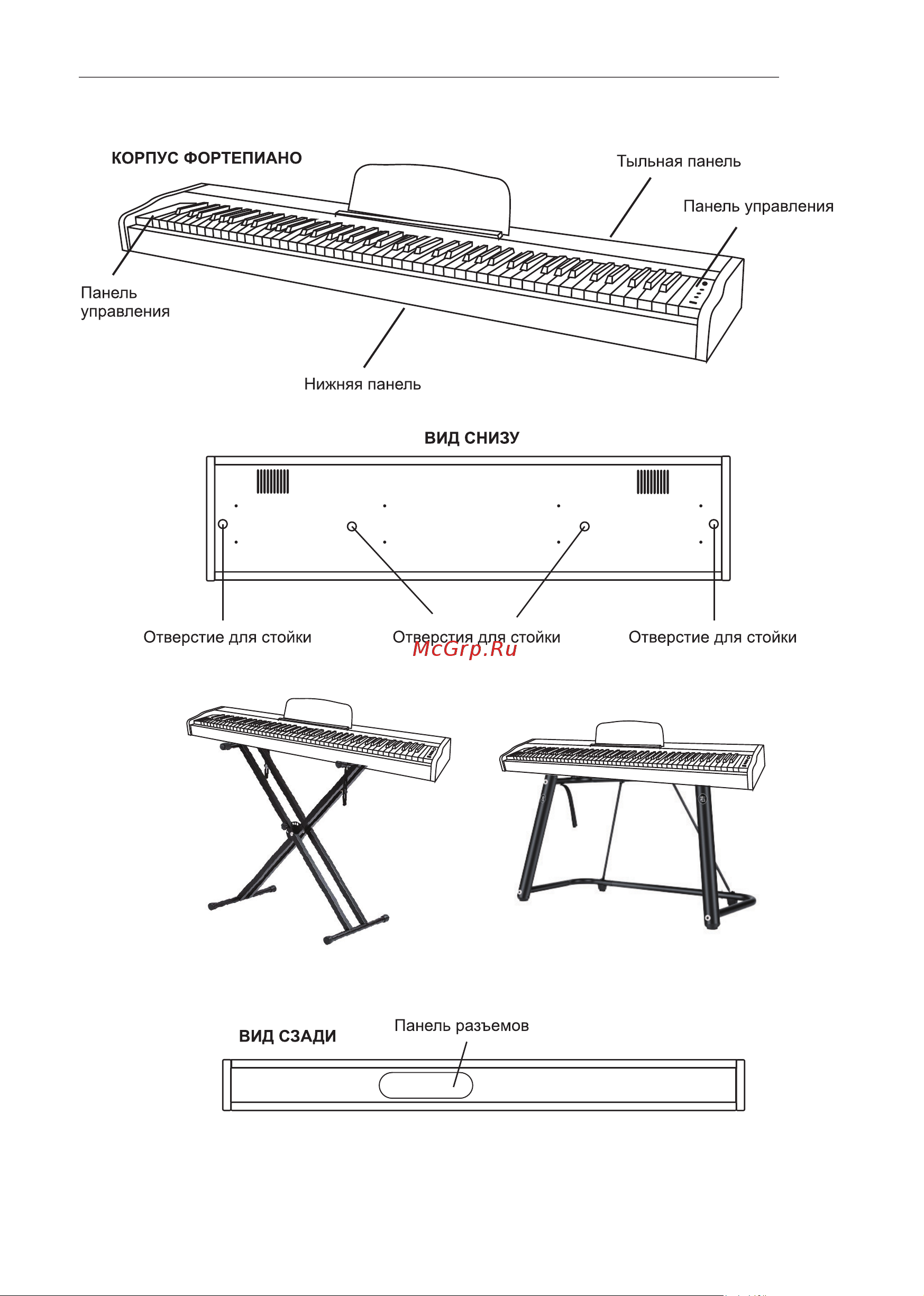 Rockdale KEYS RDP-3088 BLACK Инструкция по эксплуатации онлайн [3/24] 656676