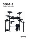Rockdale DRUMS SD61-3 Инструкция по установке