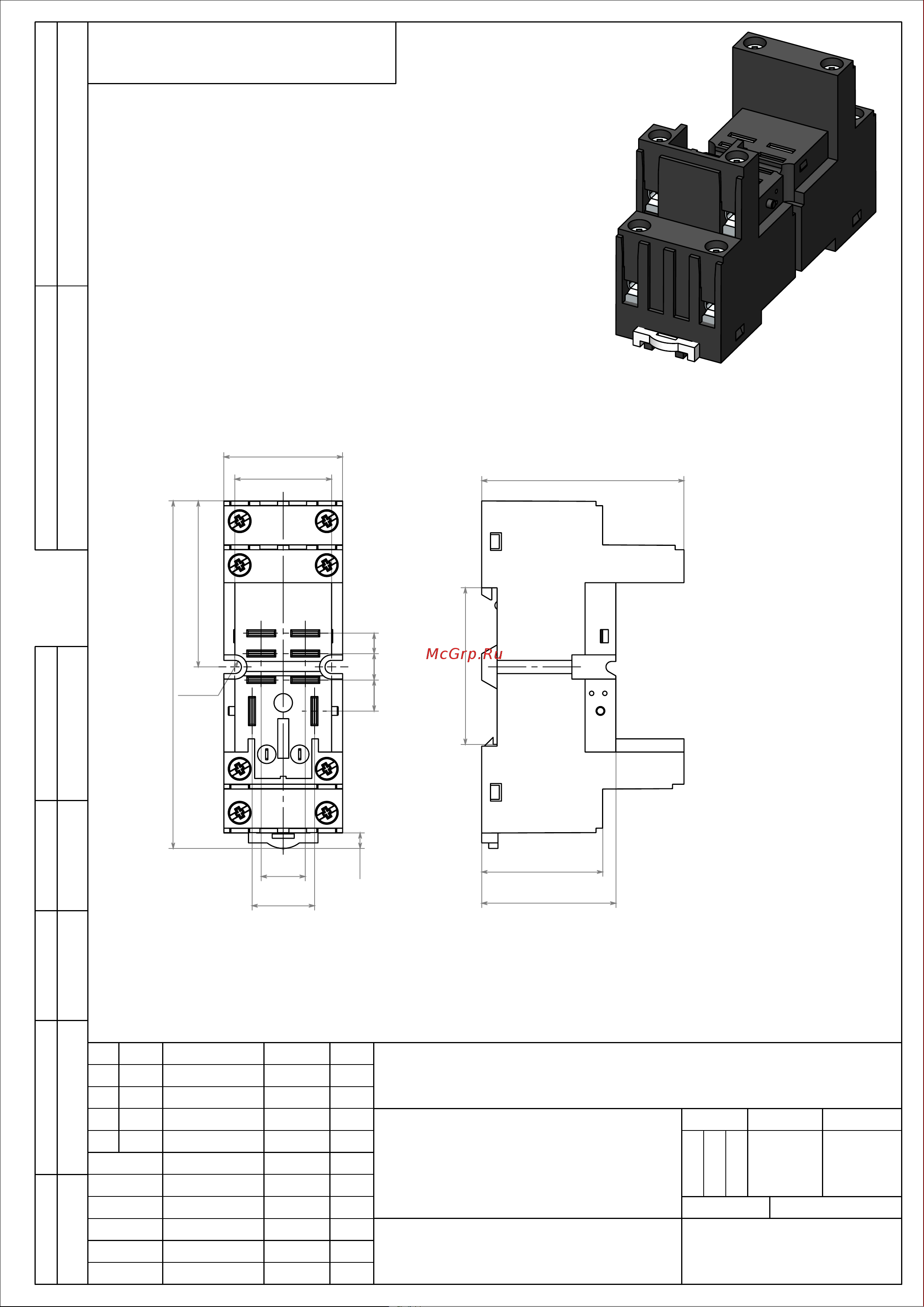 Kippribor PYF-025BE/2 Габаритный чертеж онлайн