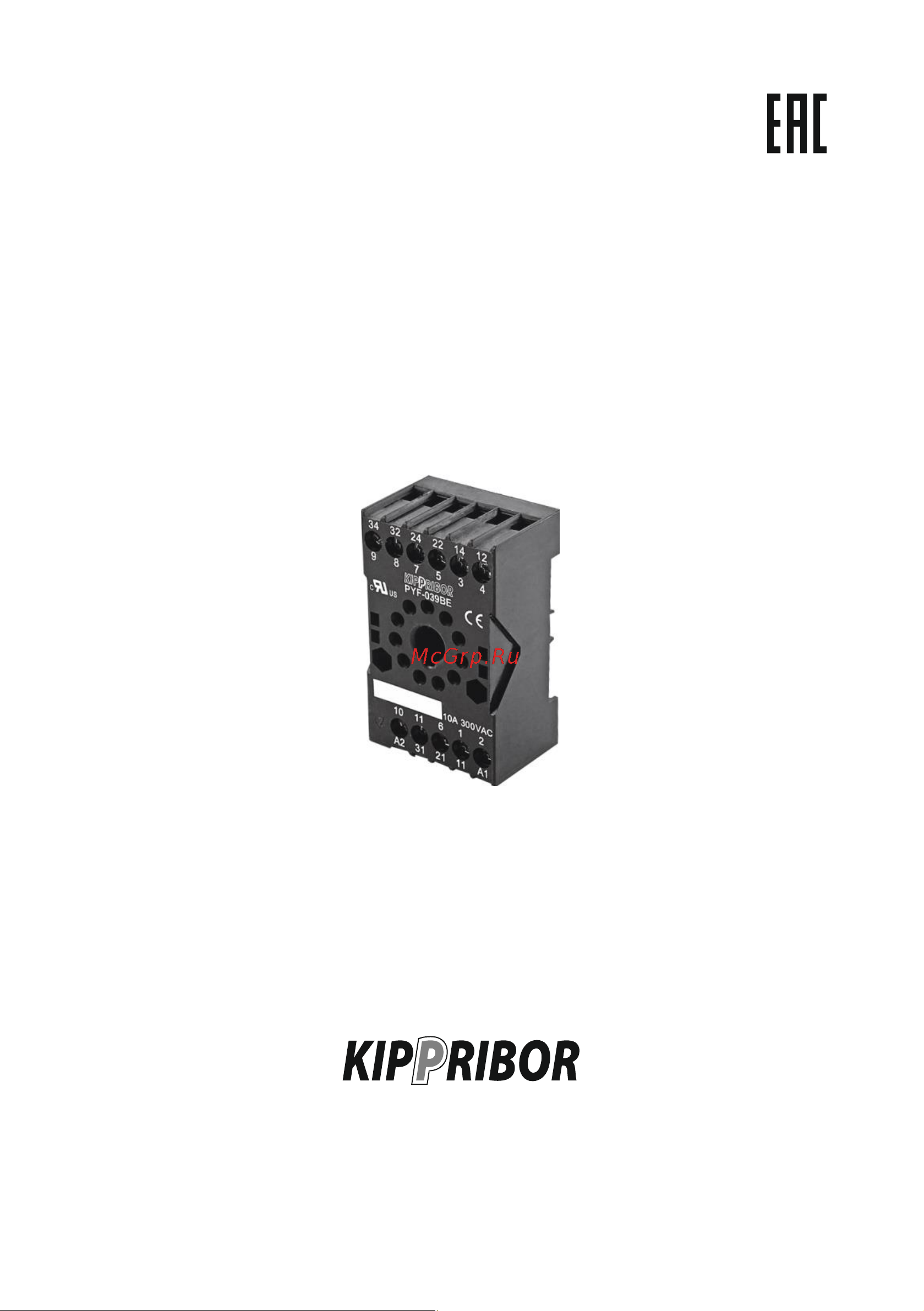 Kippribor PYF-029BE Паспорт онлайн