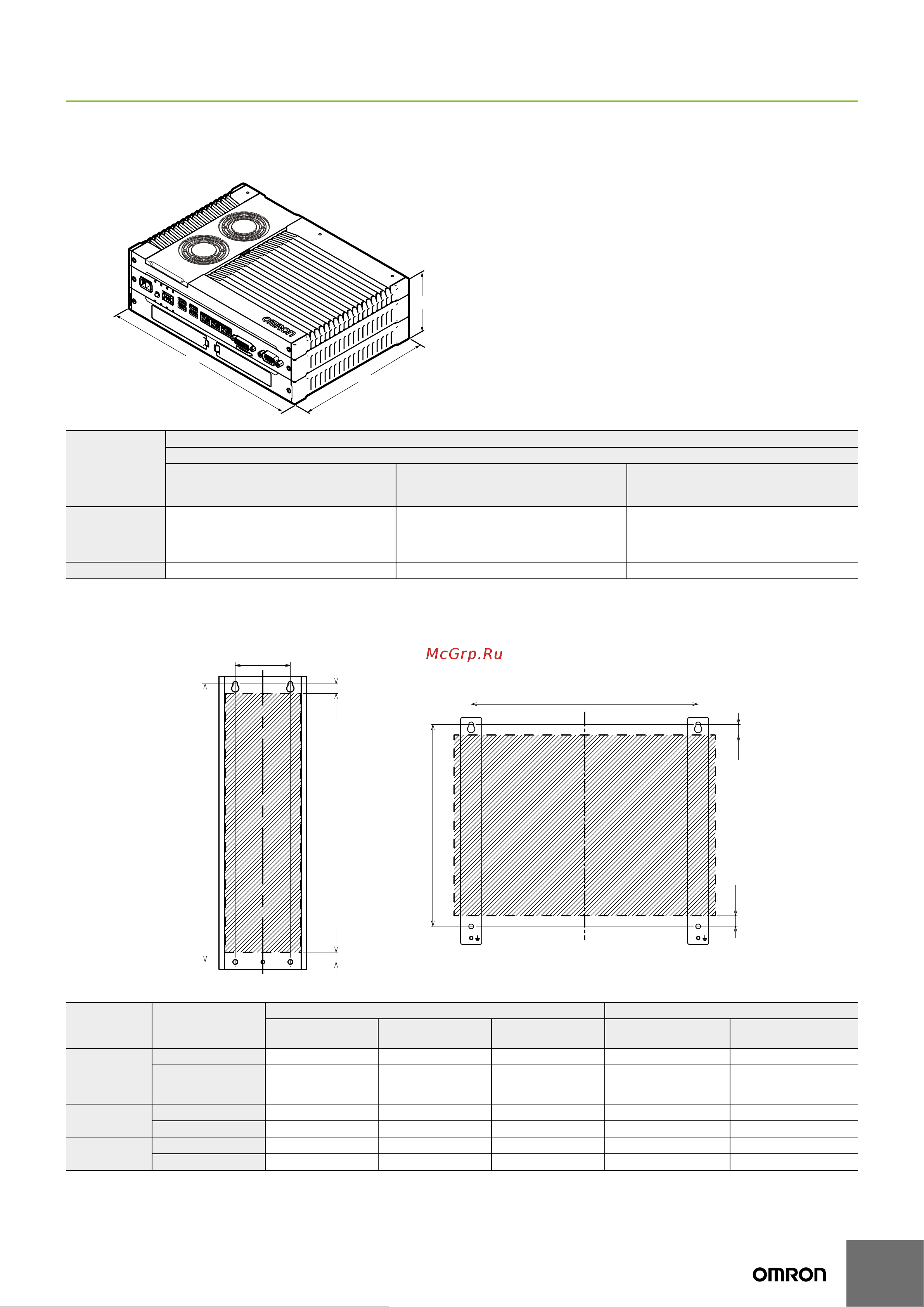 Omron NYB1E-C1009 [10/13] Габаритные размеры