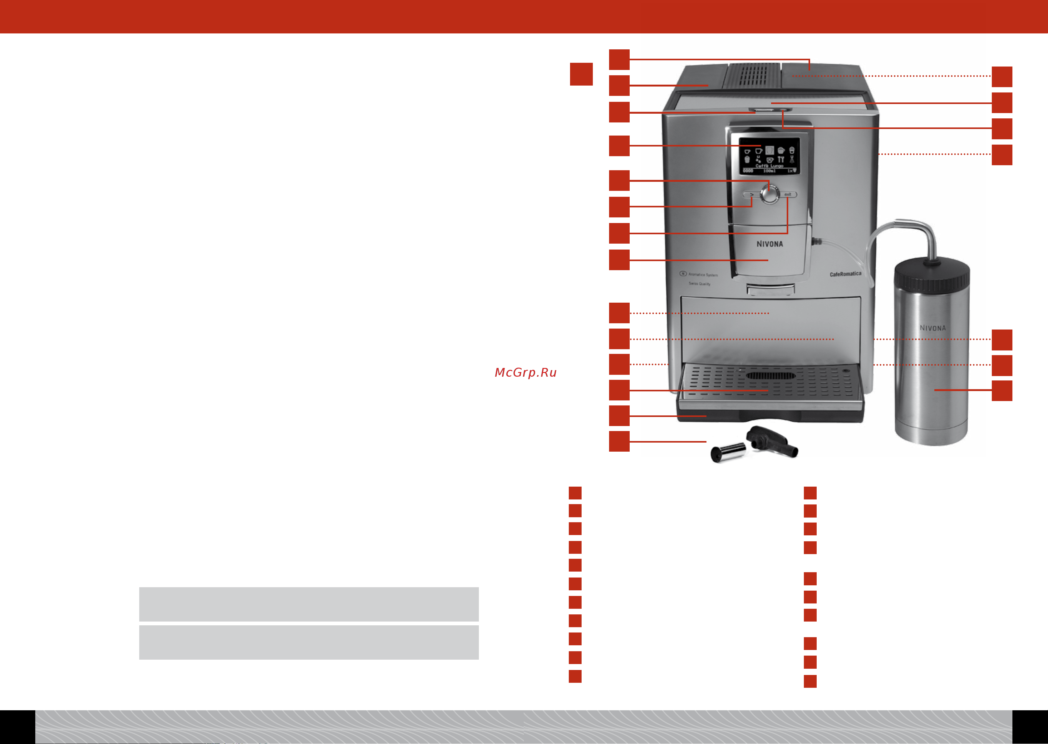 Nivona CafeRomatica NICR 840 [2/23] Rus rus