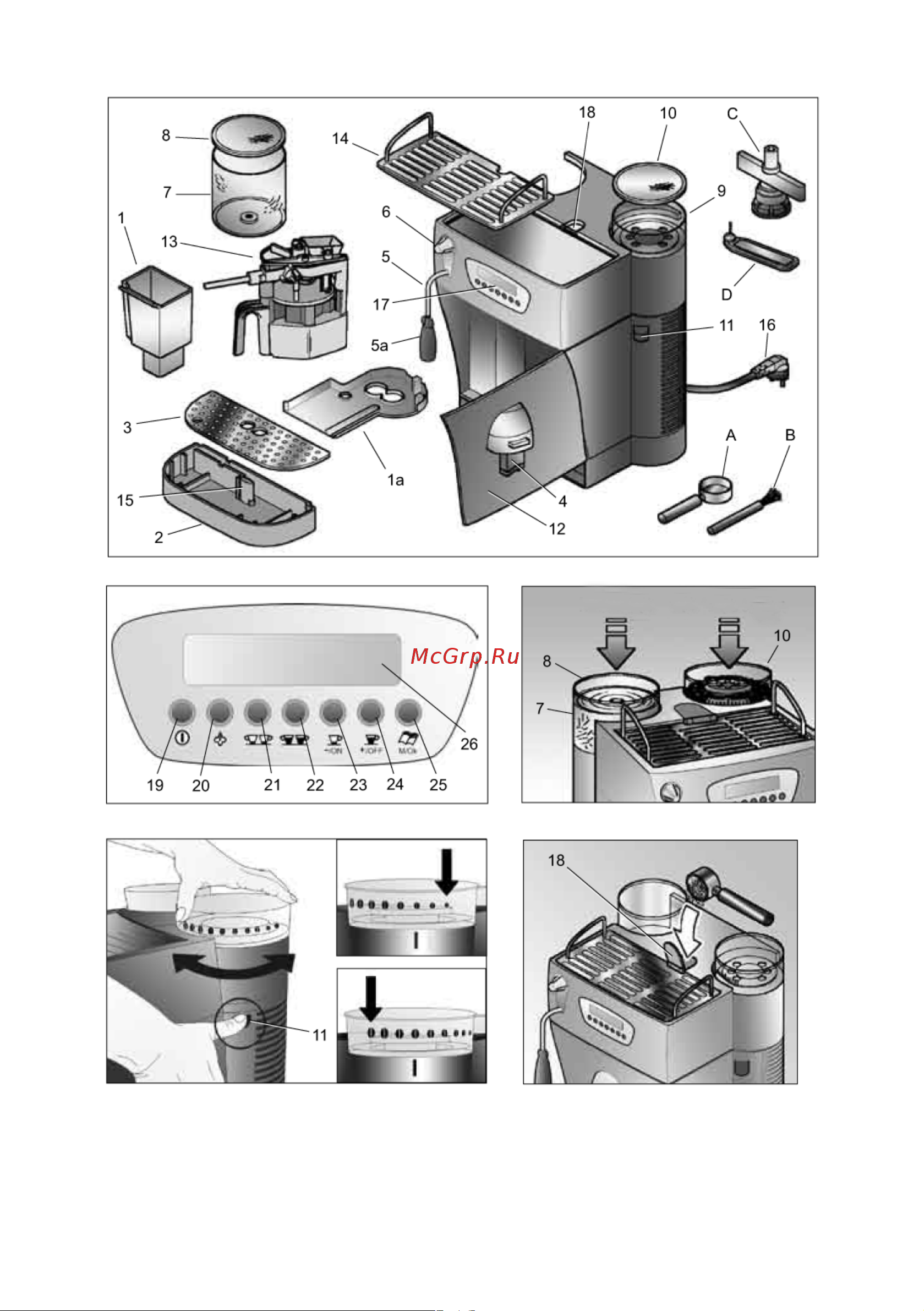 Ariete 1328 Dolce Aroma Руководство пользователя онлайн [2/20] 657153