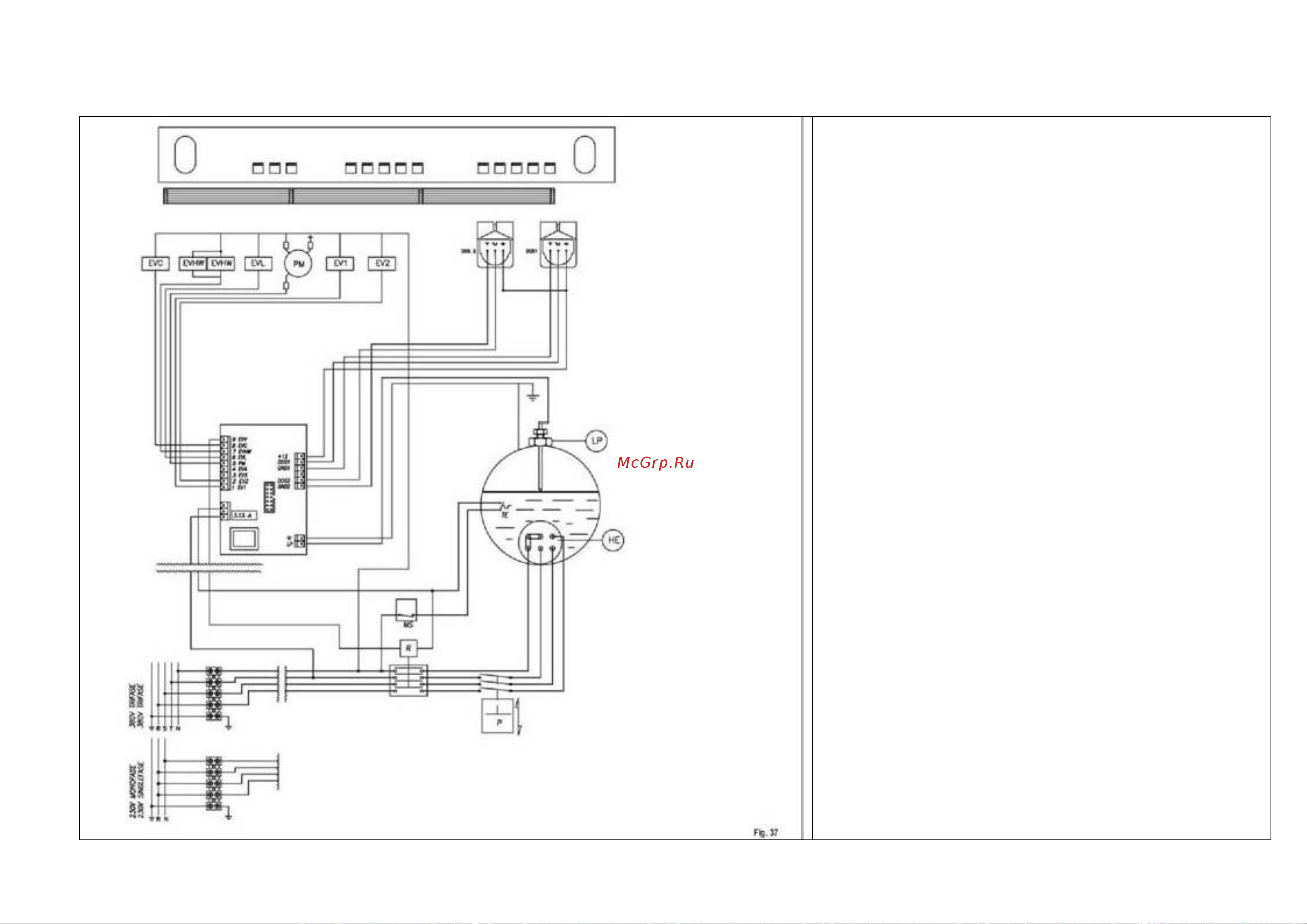 Nuova Simonelli Appia S 3 Gr [25/27] Электрическая схема апиия v 2 группы