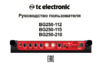 Tc Electronic BG250-112 Инструкция по эксплуатации
