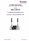 Volta Bel Canto – POWER 3 SUB Инструкция по эксплуатации
