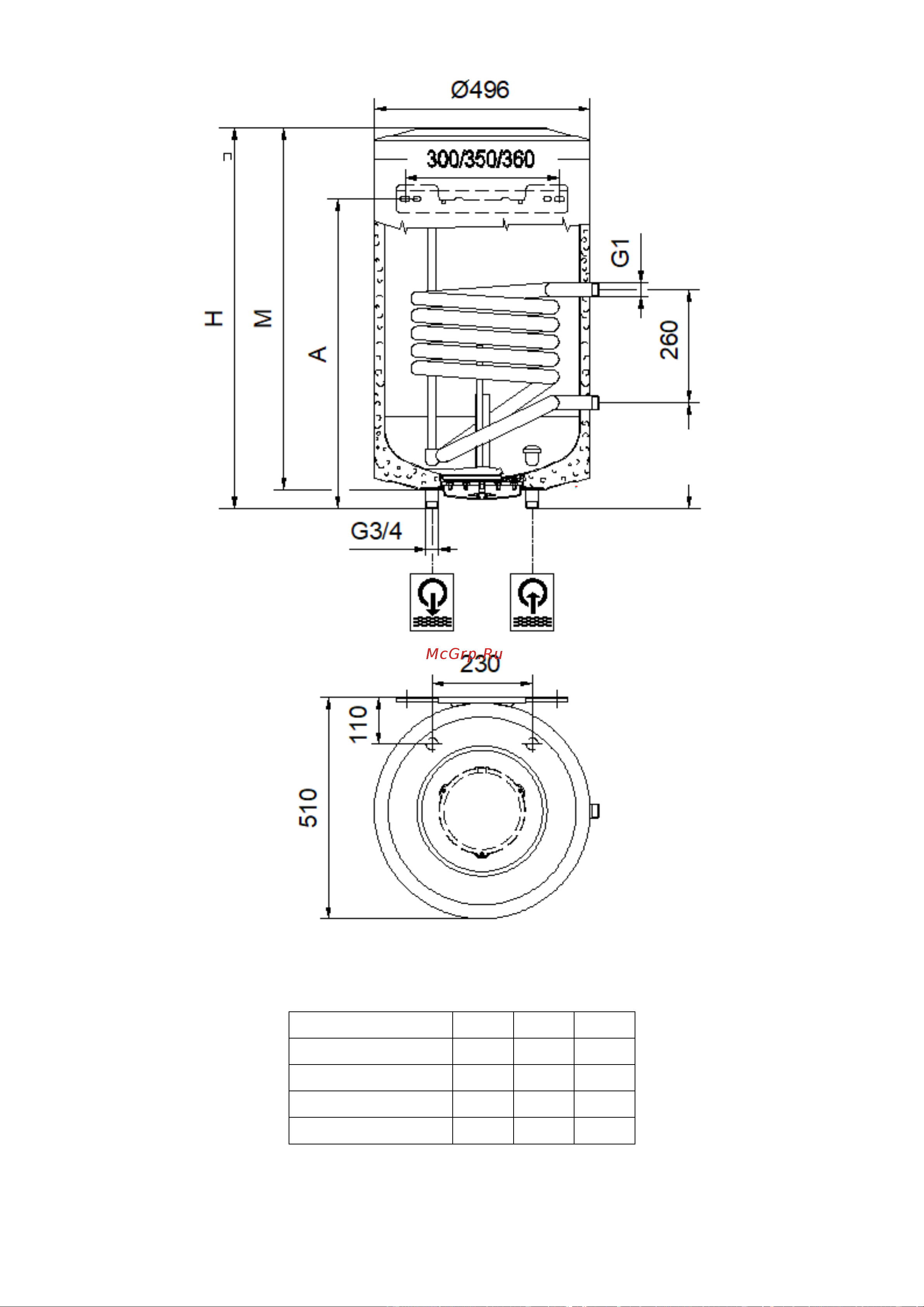 Hajdu ID25A E настенный, установлен мокрый ТЭН мощностью 2.4 кВт  2111913900 Инструкция онлайн [39/44] 841403