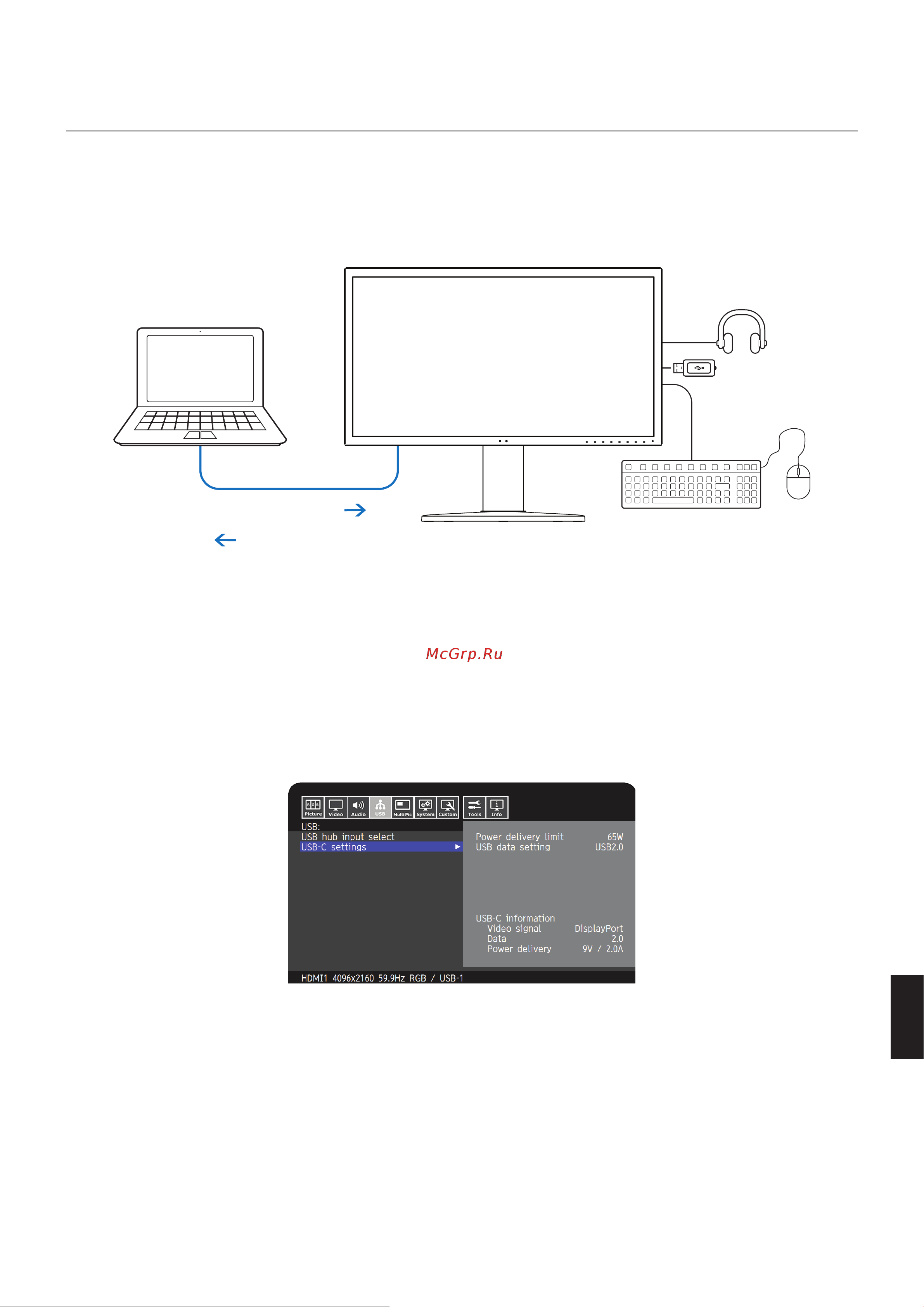 Nec MultiSync PA311D [35/61] Русский